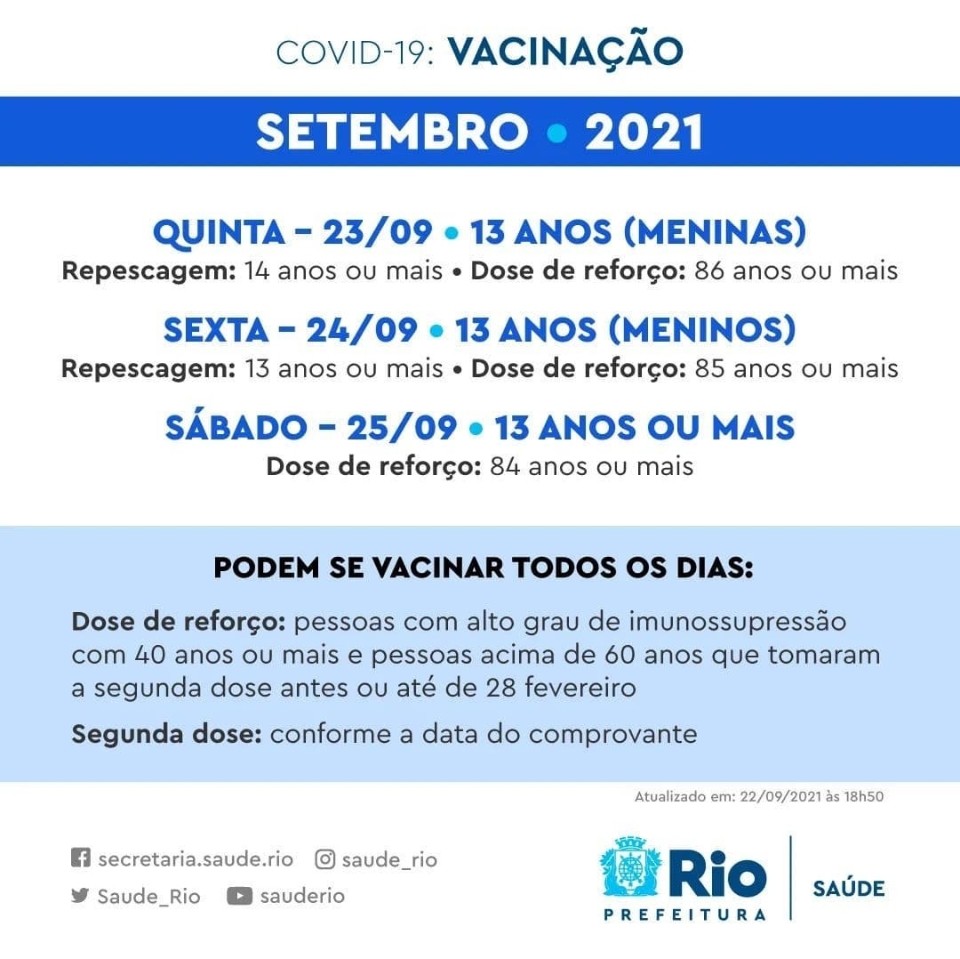 Fique de olho na vacinação