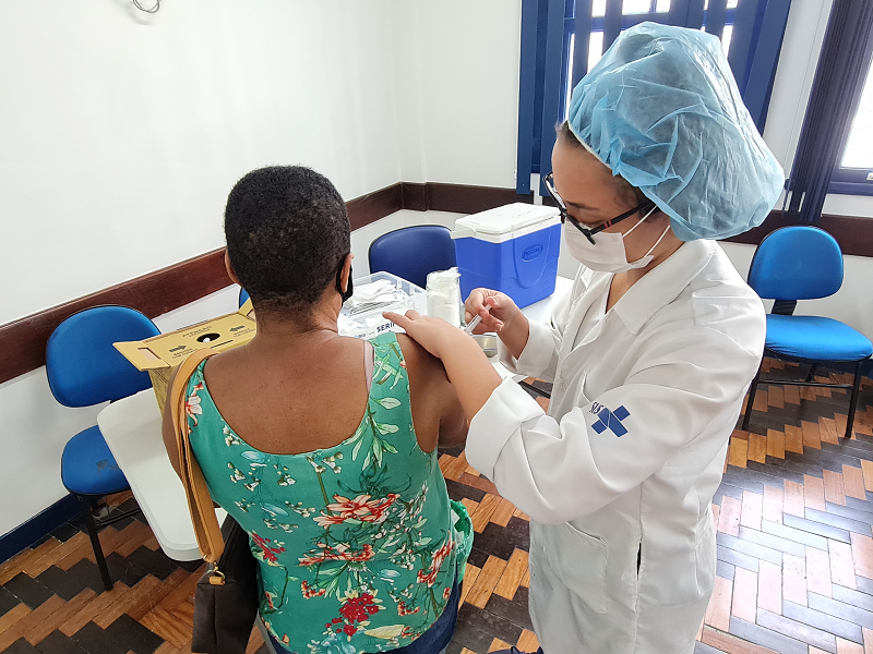 Sábado também é dia de vacinação contra a COVID-19