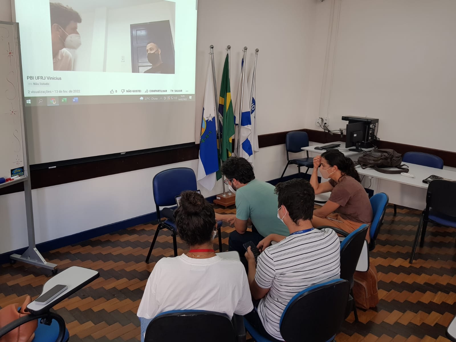 A Primeira oficina de Videofeedback (PBI) do internato integrado da Faculdade de Medicina da UFRJ