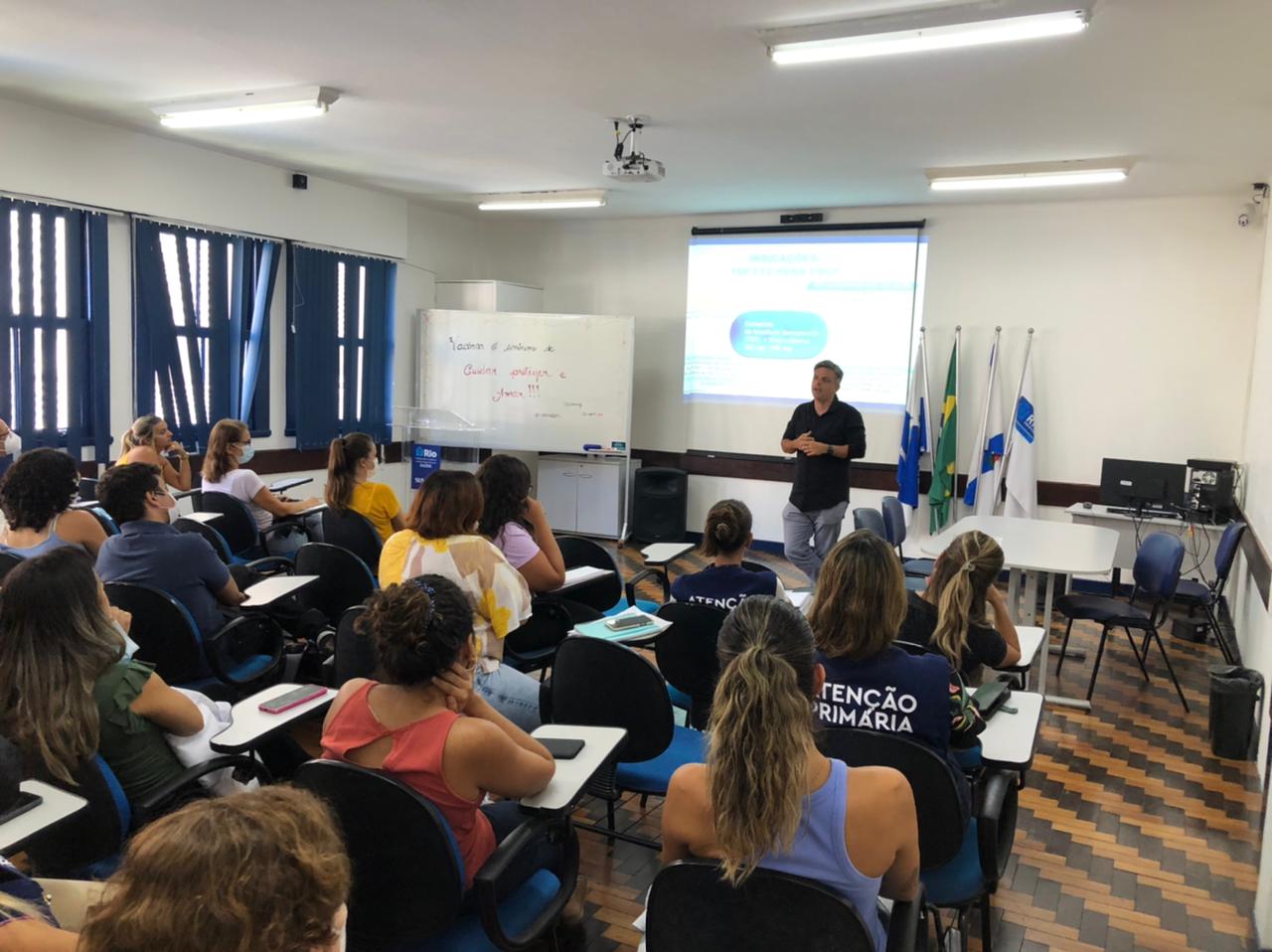 Roda de conversa sobre descentralização do Prep