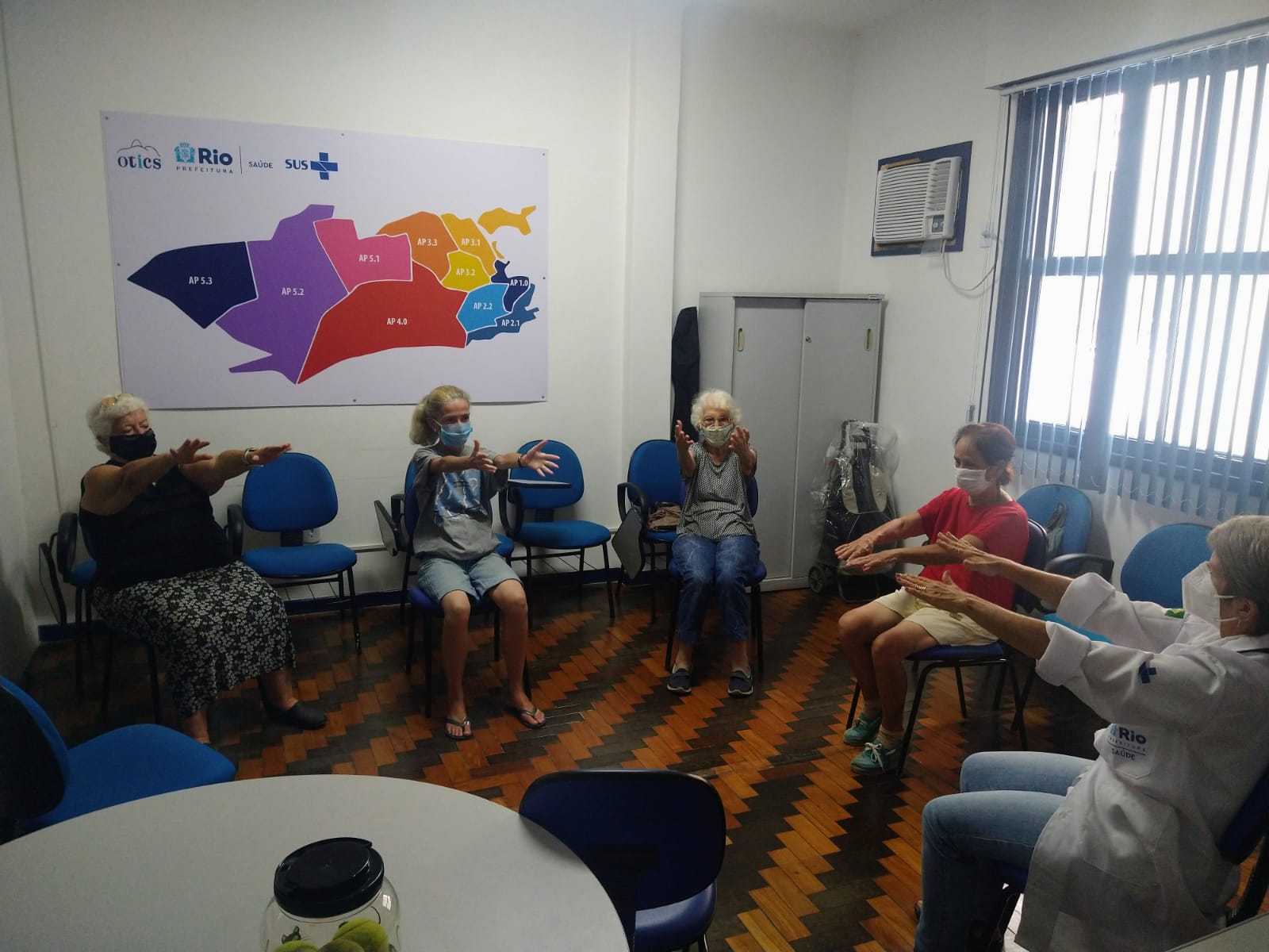 Encontro do Grupo de Fisioterapia