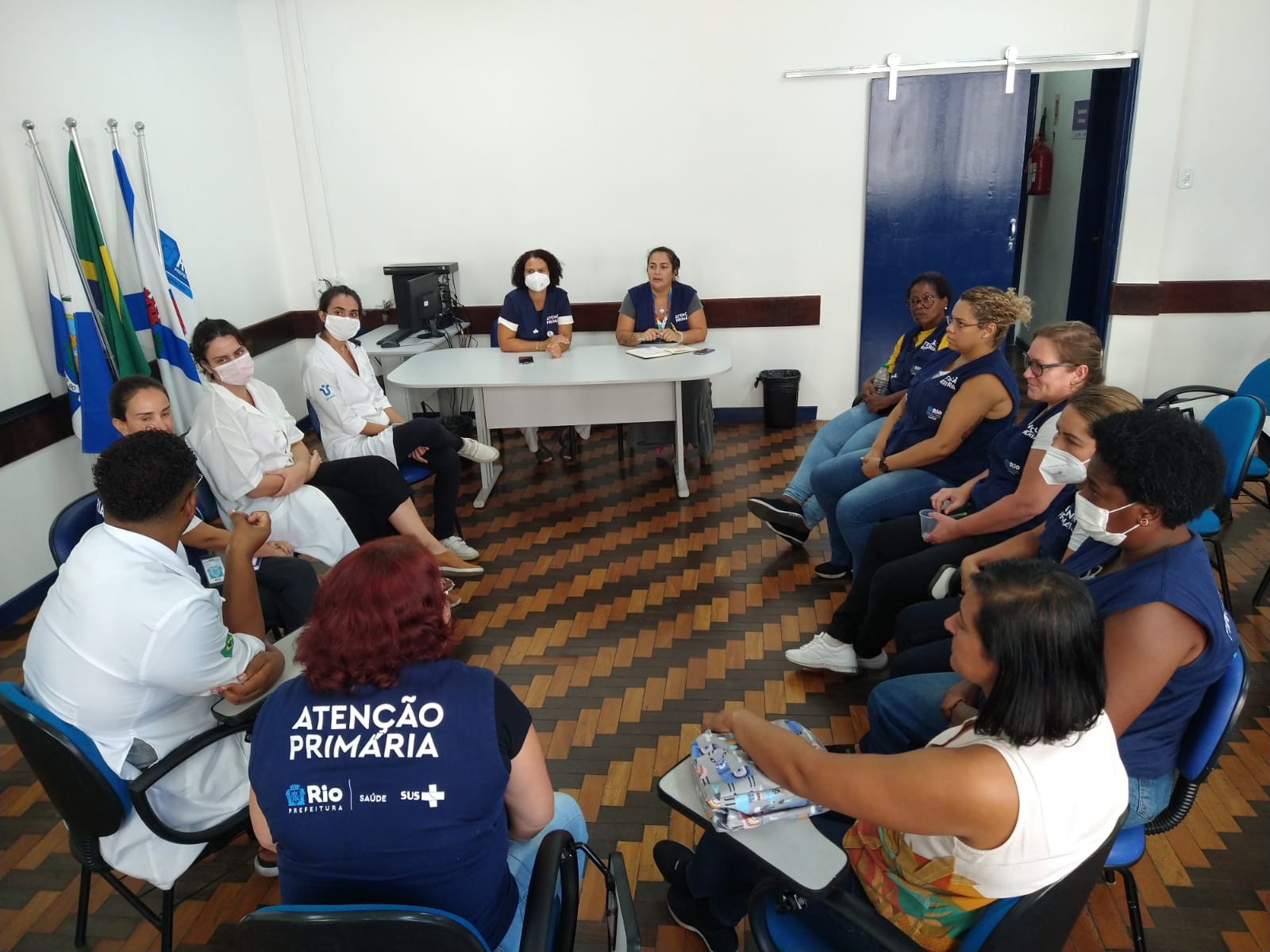 Reunião de Equipe CMS Manoel José Ferreira