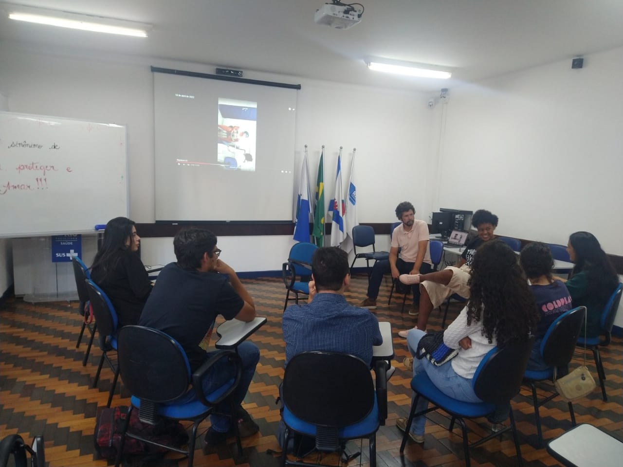 Apresentação da nova docente do curso de medicina da UFRJ