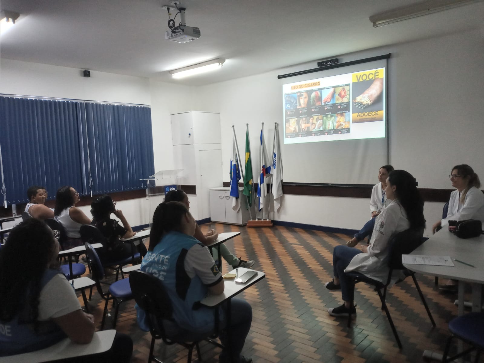 Grupo viver bem da equipe Guanabara