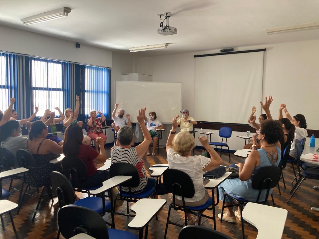 Terapia Comunitária e Meditação do CMS Manoel José Ferreira