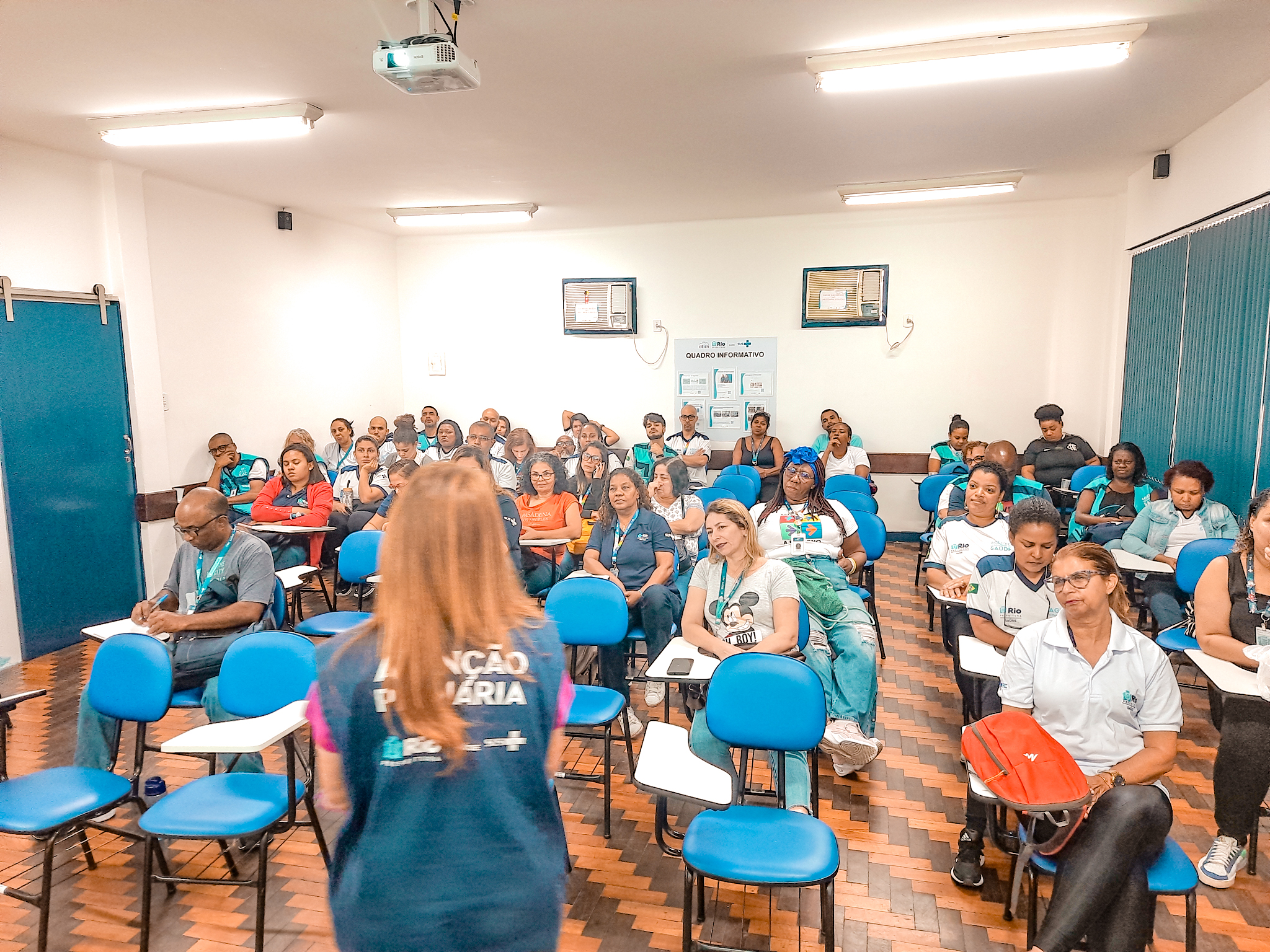 Treinamento sobre Câncer de colo de útero e Câncer de mama