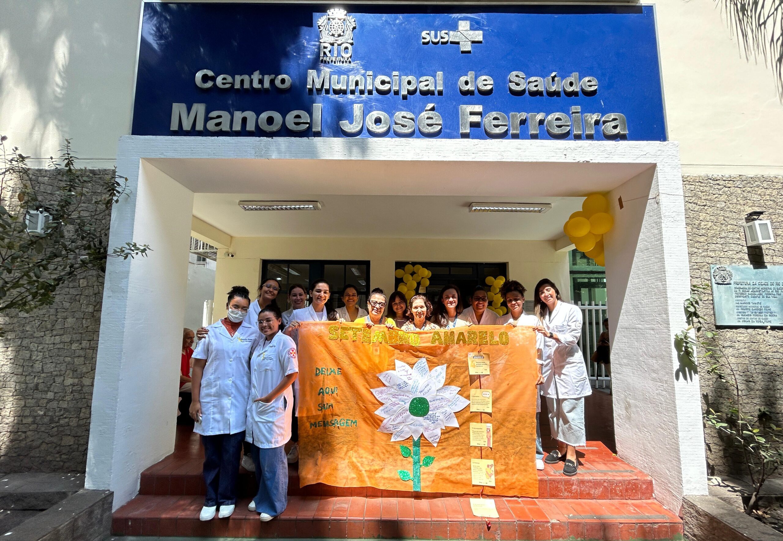 Palestra sobre Setembro Amarelo CMS  Manoel José Ferreira