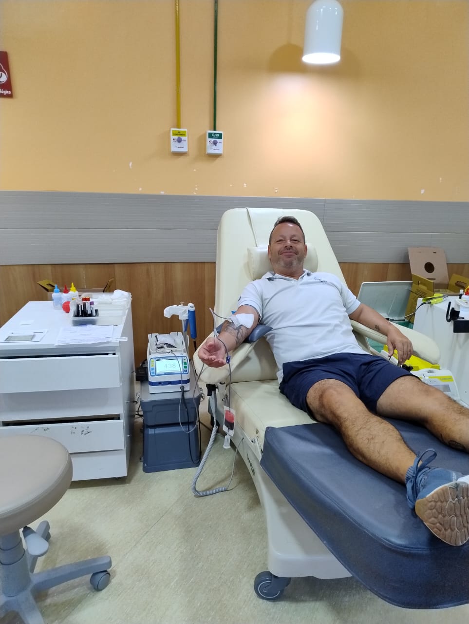 Ação Voluntária CMS Dom Hélder Camara: Doação de Sangue