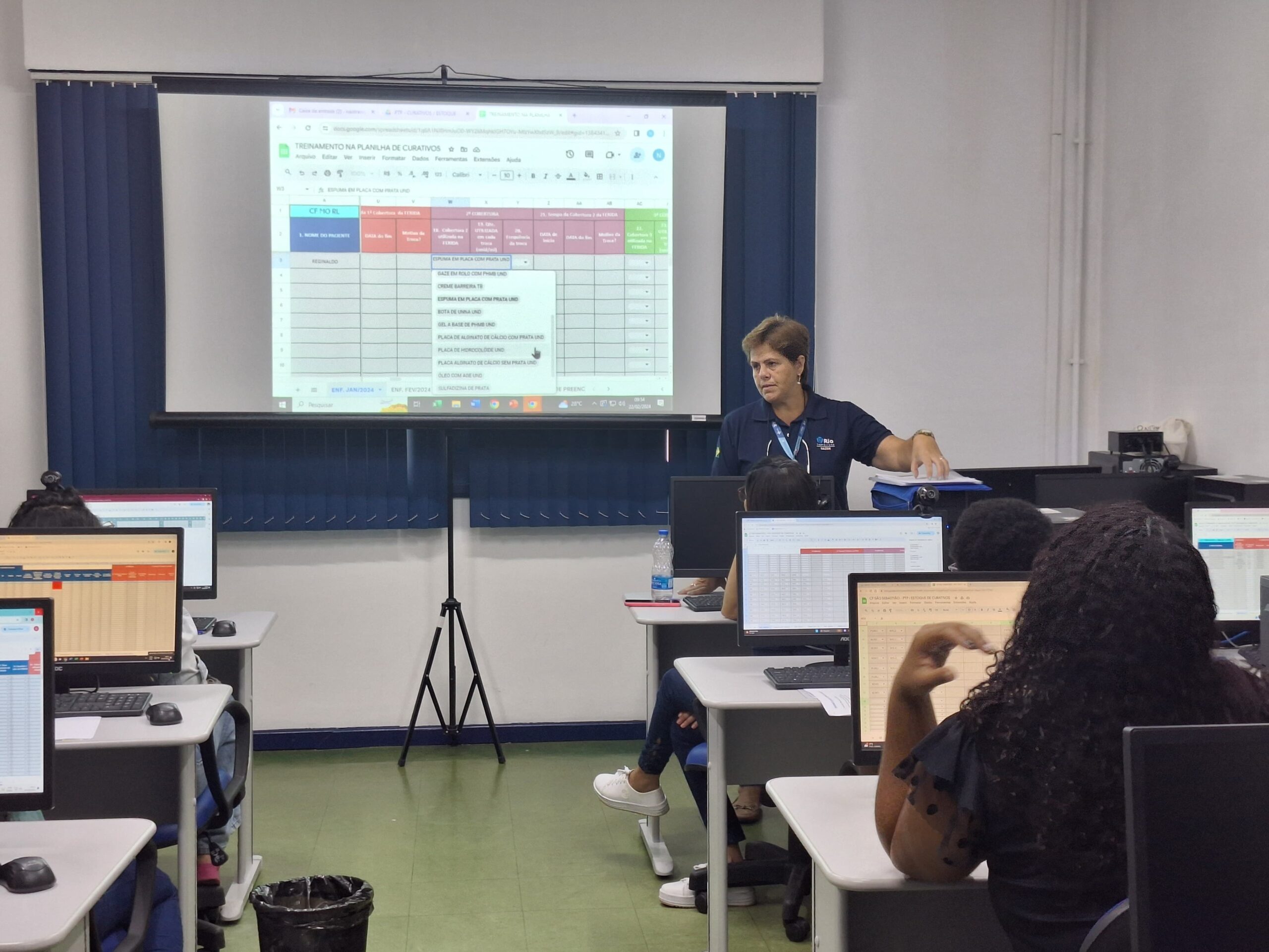 Treinamento de Preenchimento de Planilha Específica da Linha de Cuidados DCNT da CAP 1.0