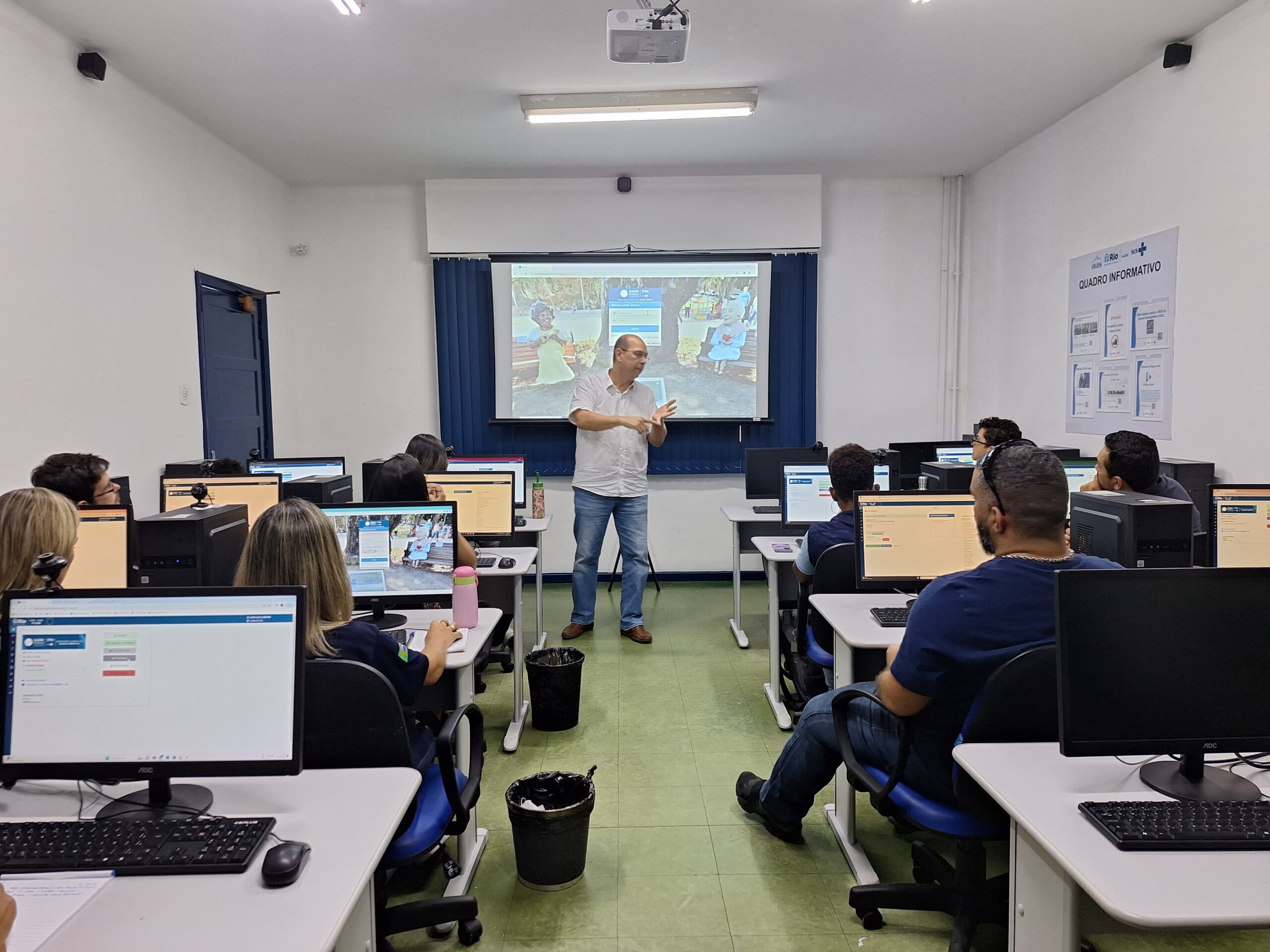 Treinamento de Prontuário da Superintendência de Saúde Mental