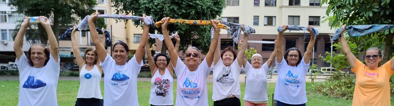 Programa Academia Carioca orientando sobre o Sedentarismo