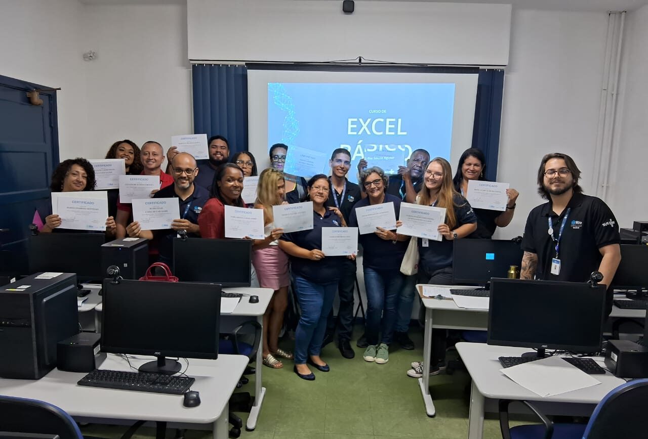 16ª Turma De Excel Básico Na Estação OTICS-Rio Catete