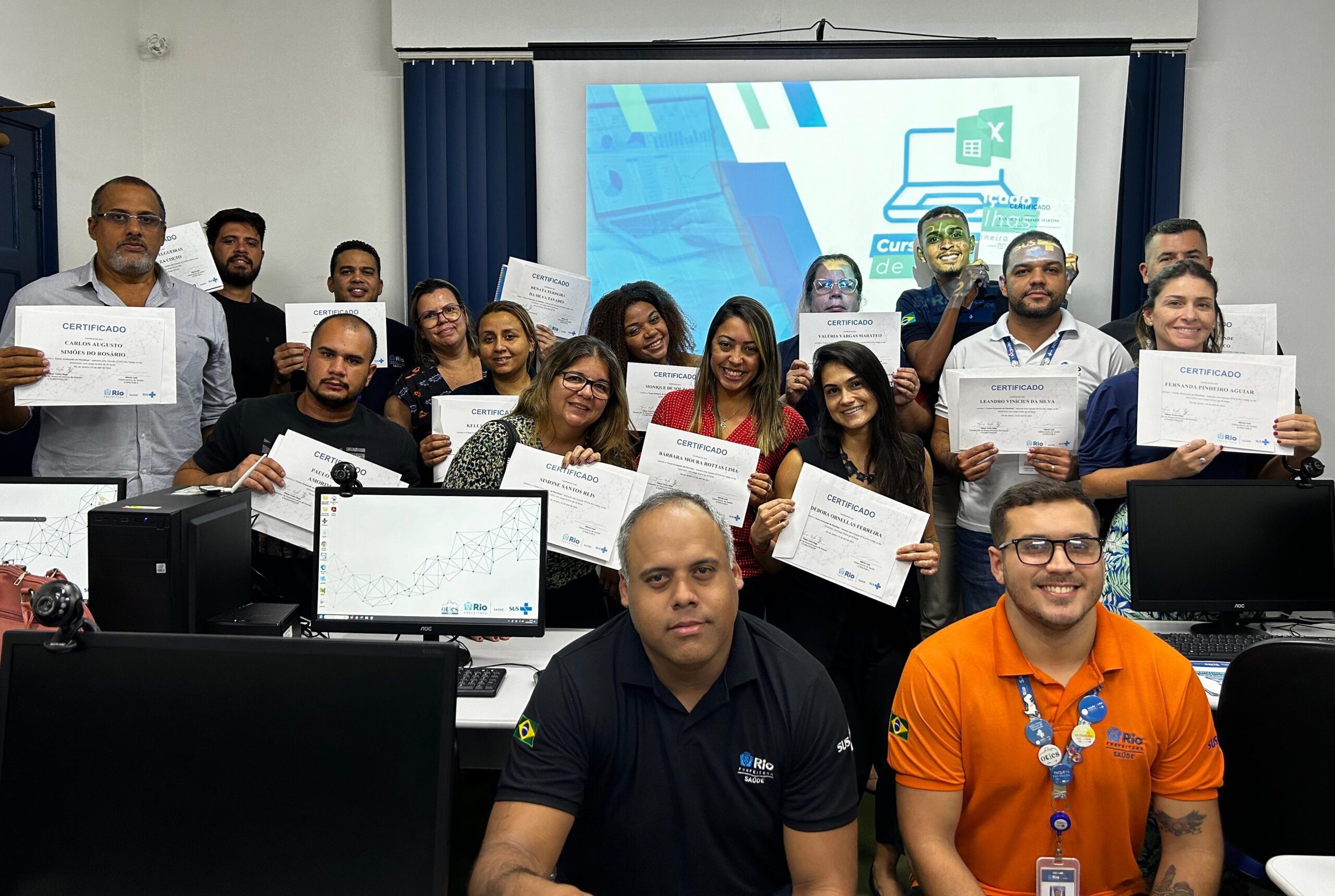 1º Turma do Curso Avançado de Planilhas