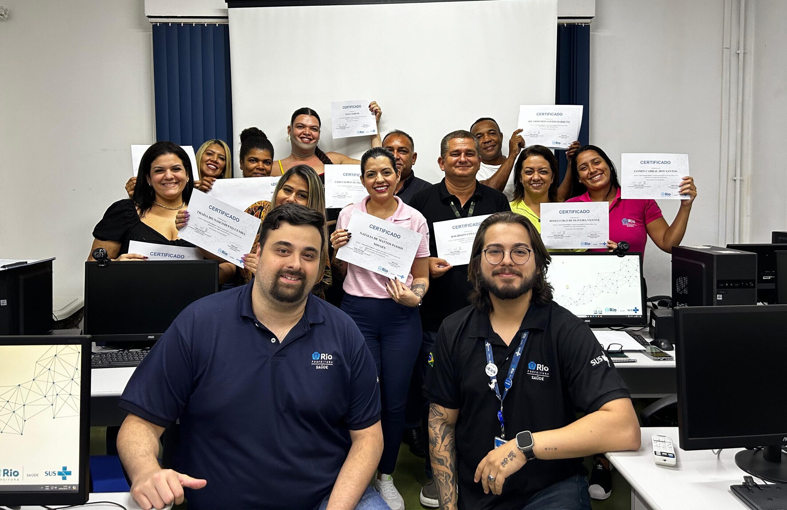 21ª Turma do Curso de Excel Básico Na Estação Otics-Rio Catete