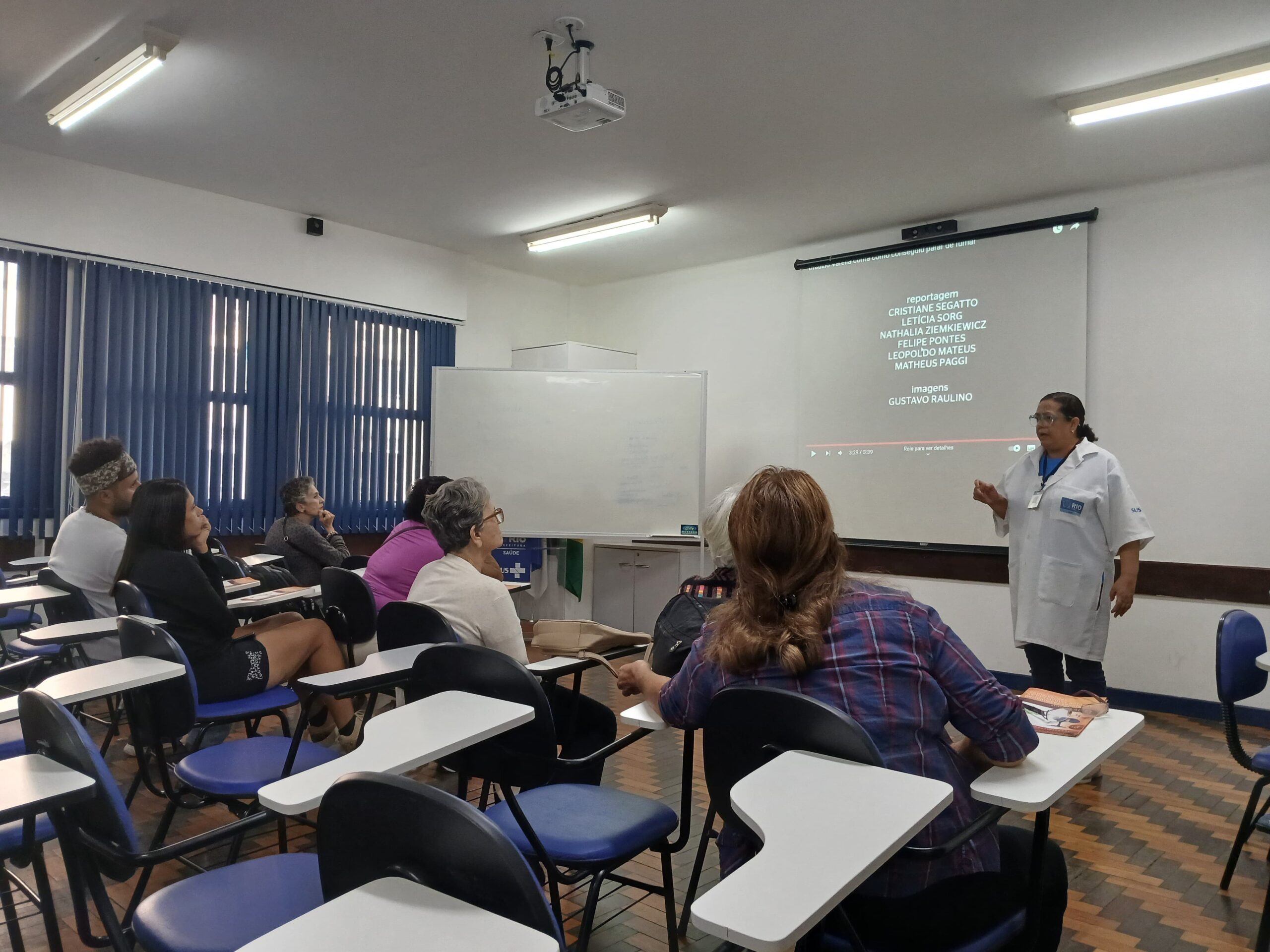 Grupo de Antitabagismo do CMS Manoel José Ferreira