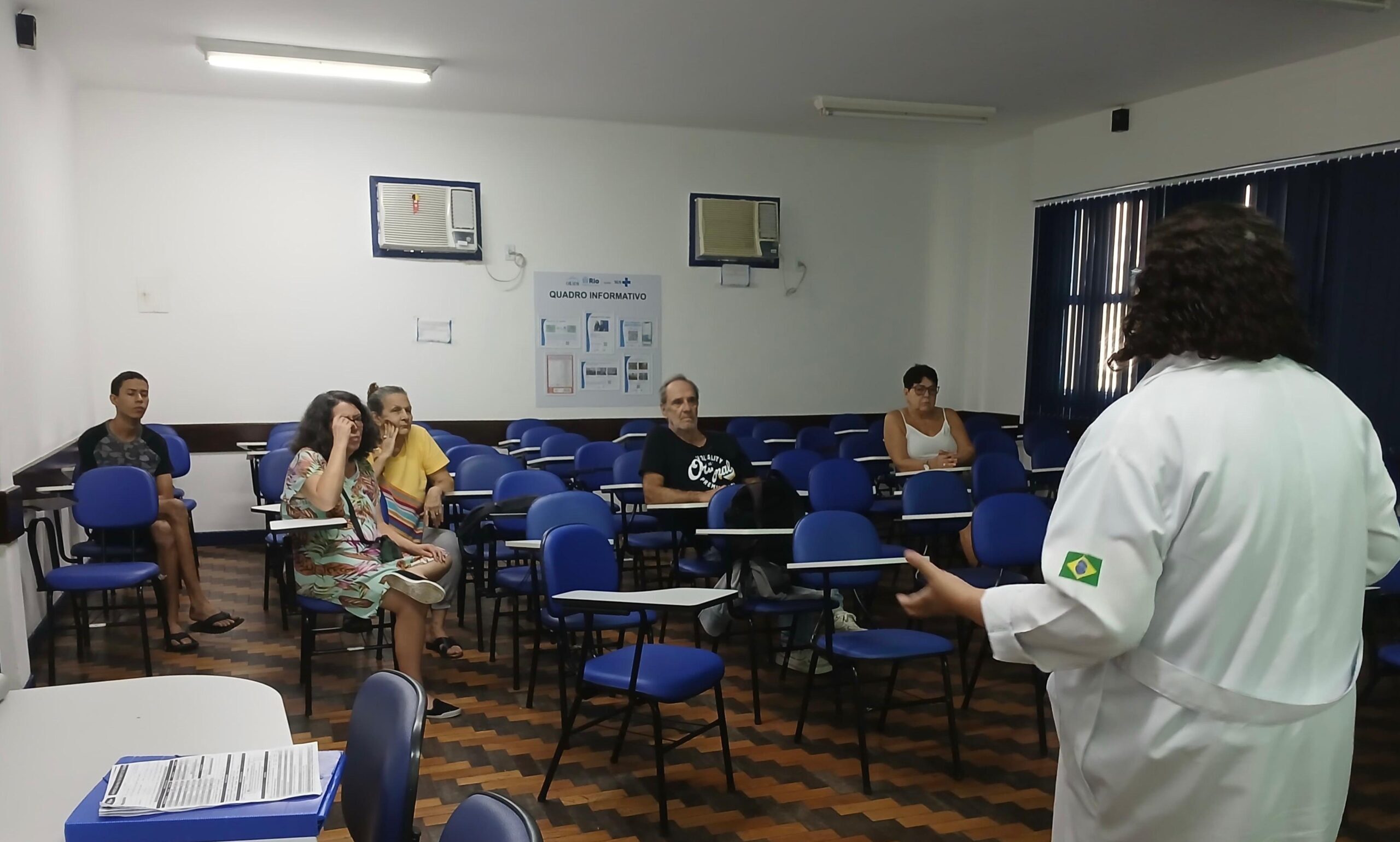 Grupo Antitabagismo do CMS Manoel José Ferreira