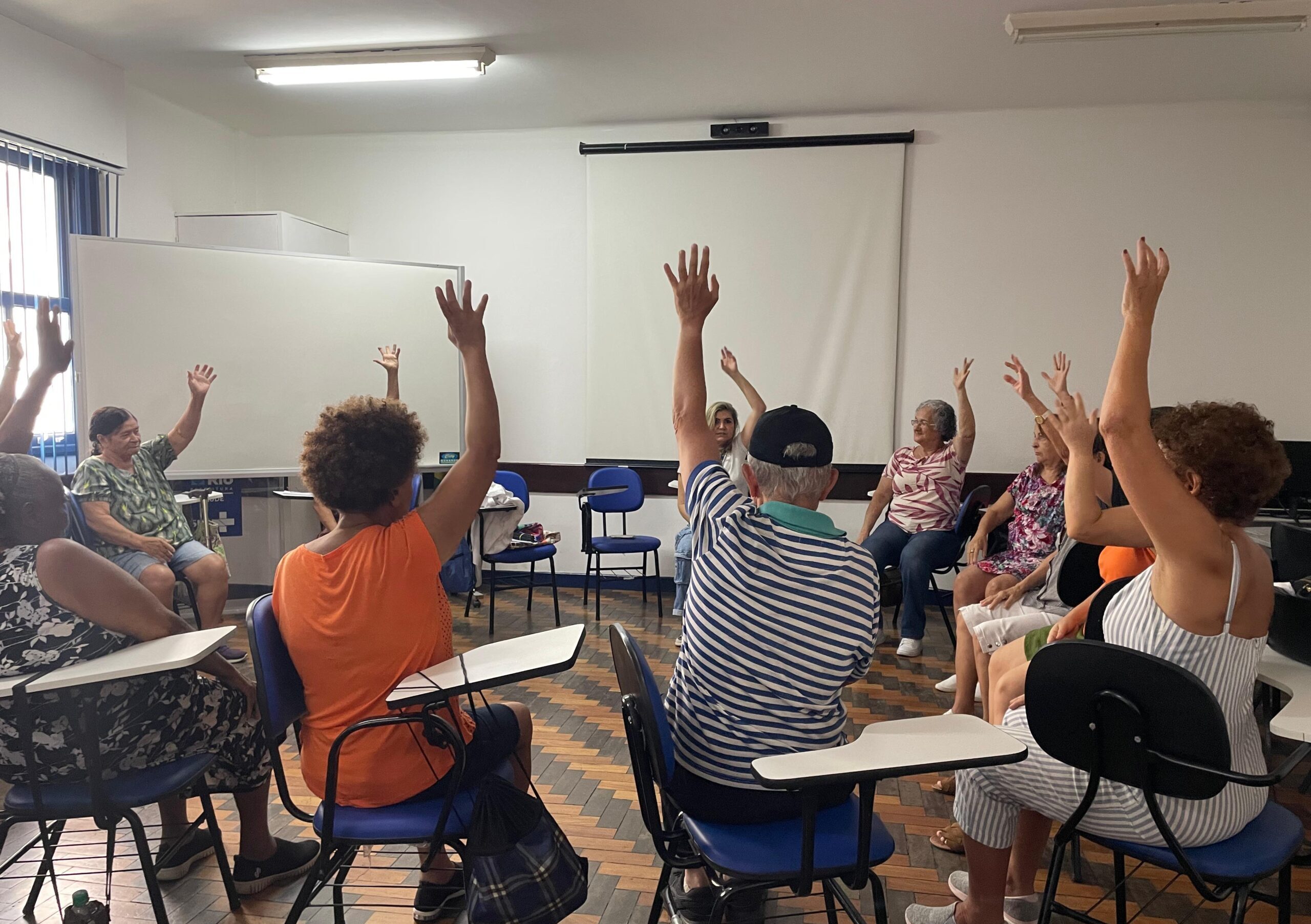 Grupo de Terapia Integrativa do CMS Manoel José Ferreira
