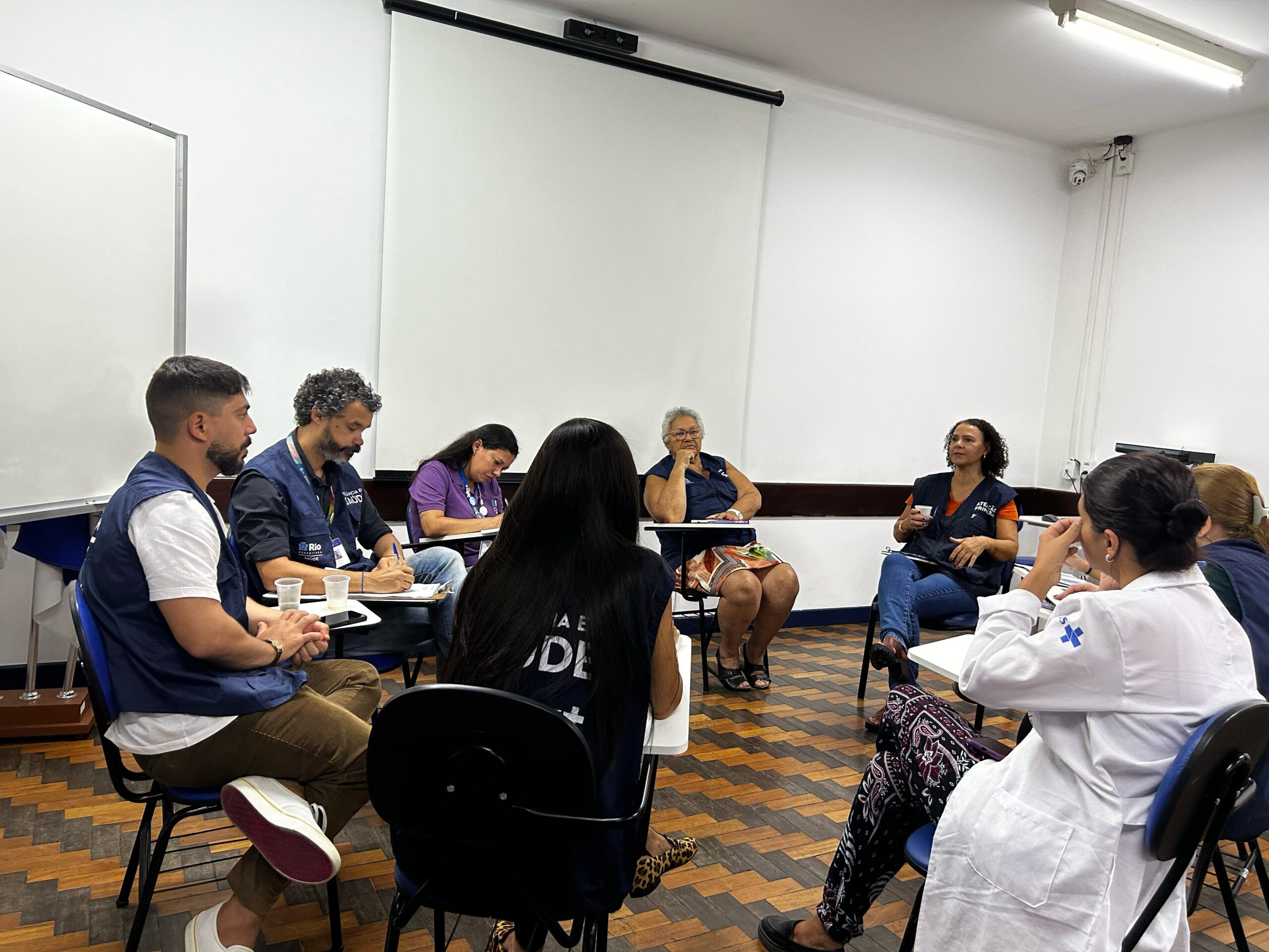 Alinhamento de fluxos – Diretoria de Vigilância em Saúde e CMS Manoel José Ferreira