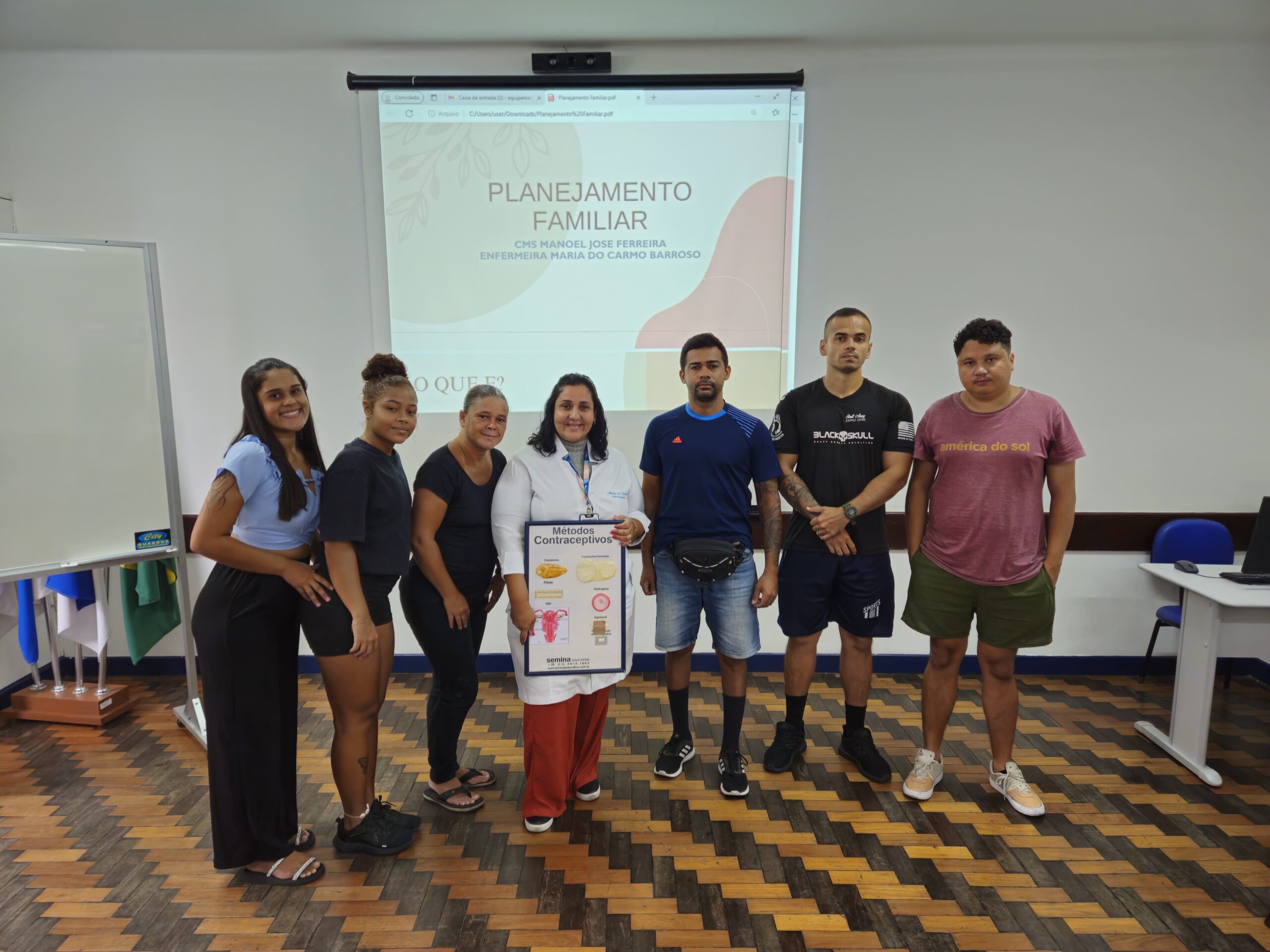 Grupo de Planejamento Familiar – CMS Manoel José Ferreira