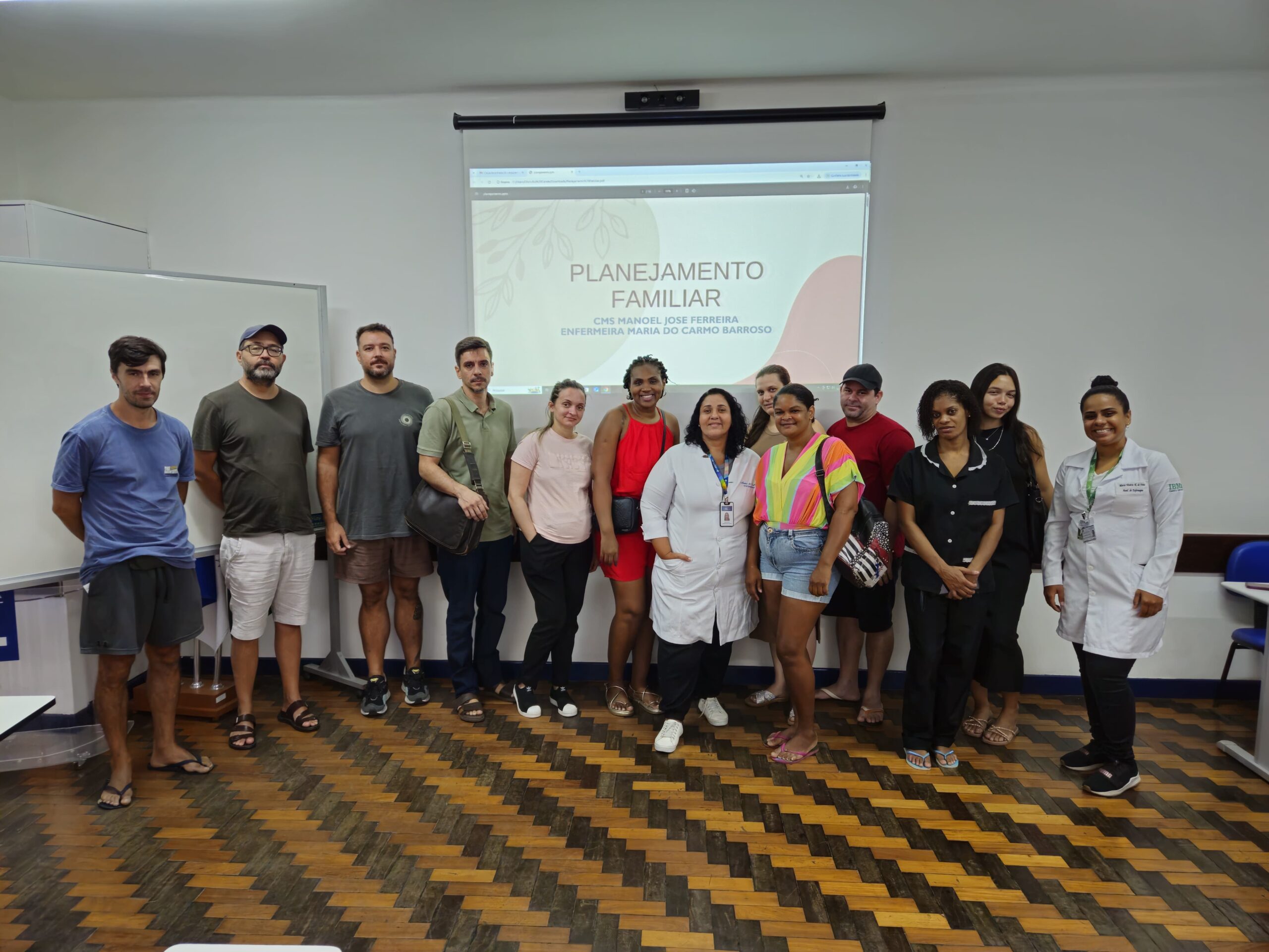 Grupo de Planejamento Familiar orienta população na Otics-RIO Catete