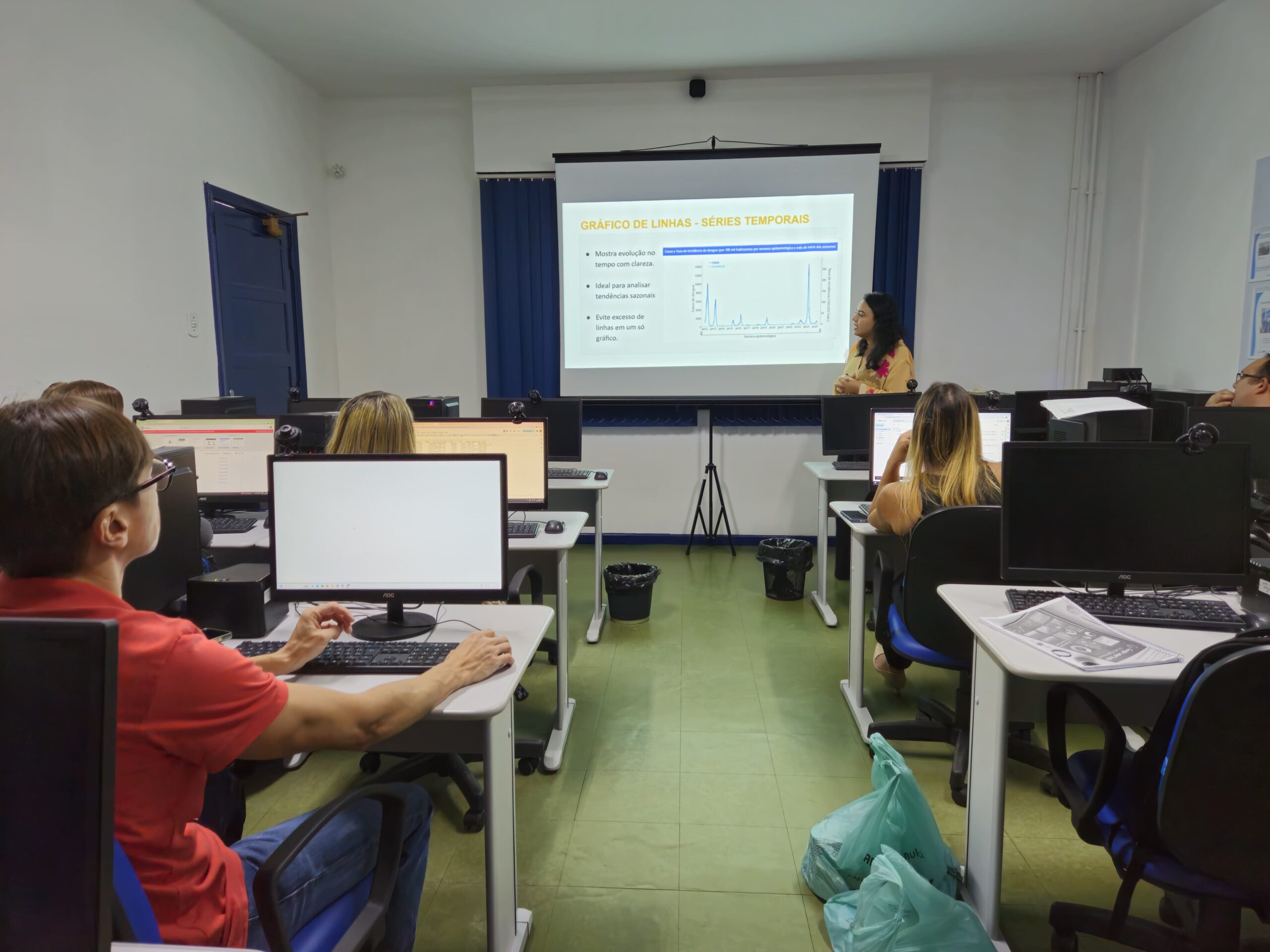 Painéis de Visualização de Dados para Profissionais da Saúde