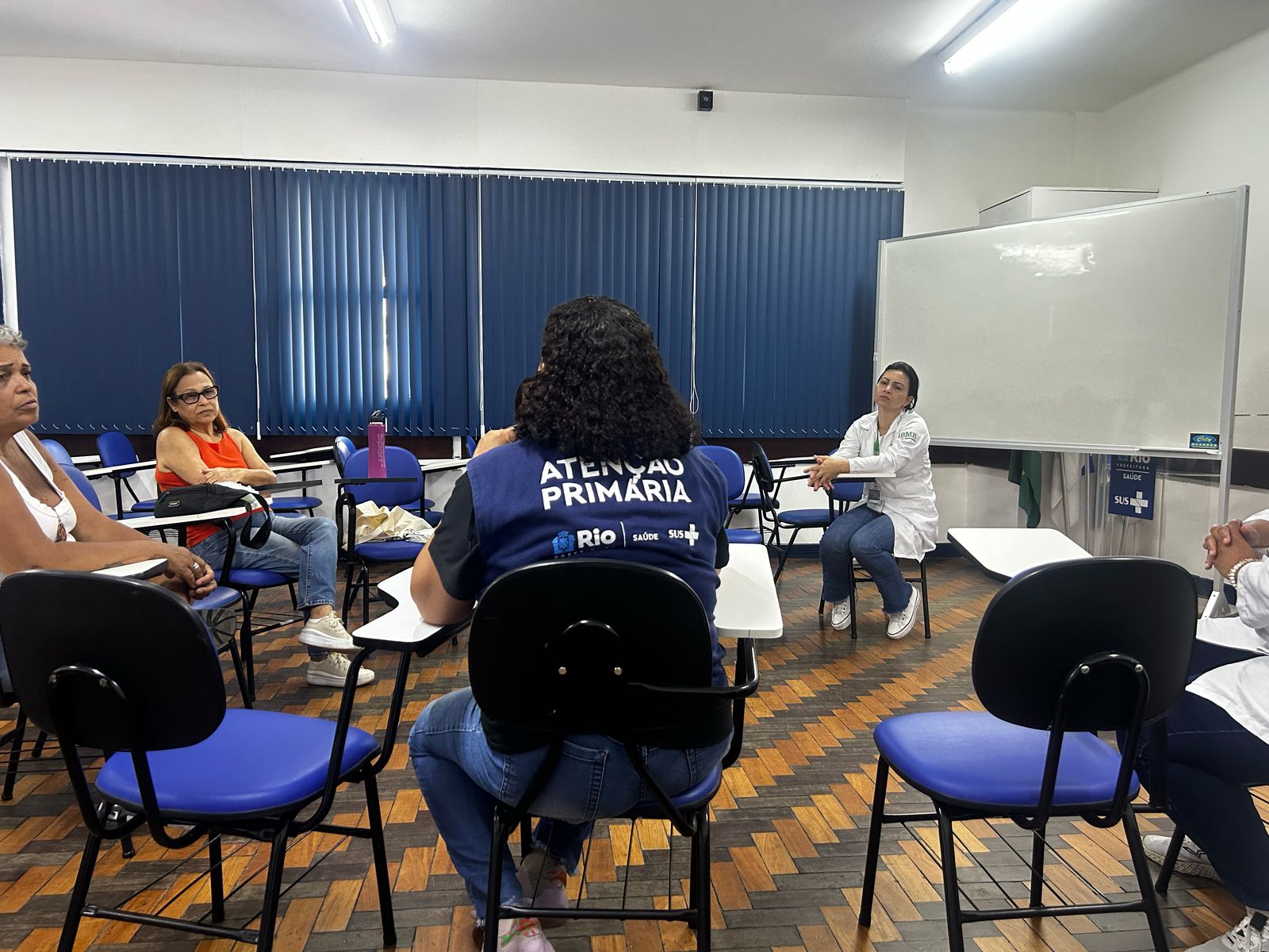 Encontro entre os ex-fumantes do Grupo Antitabagismo