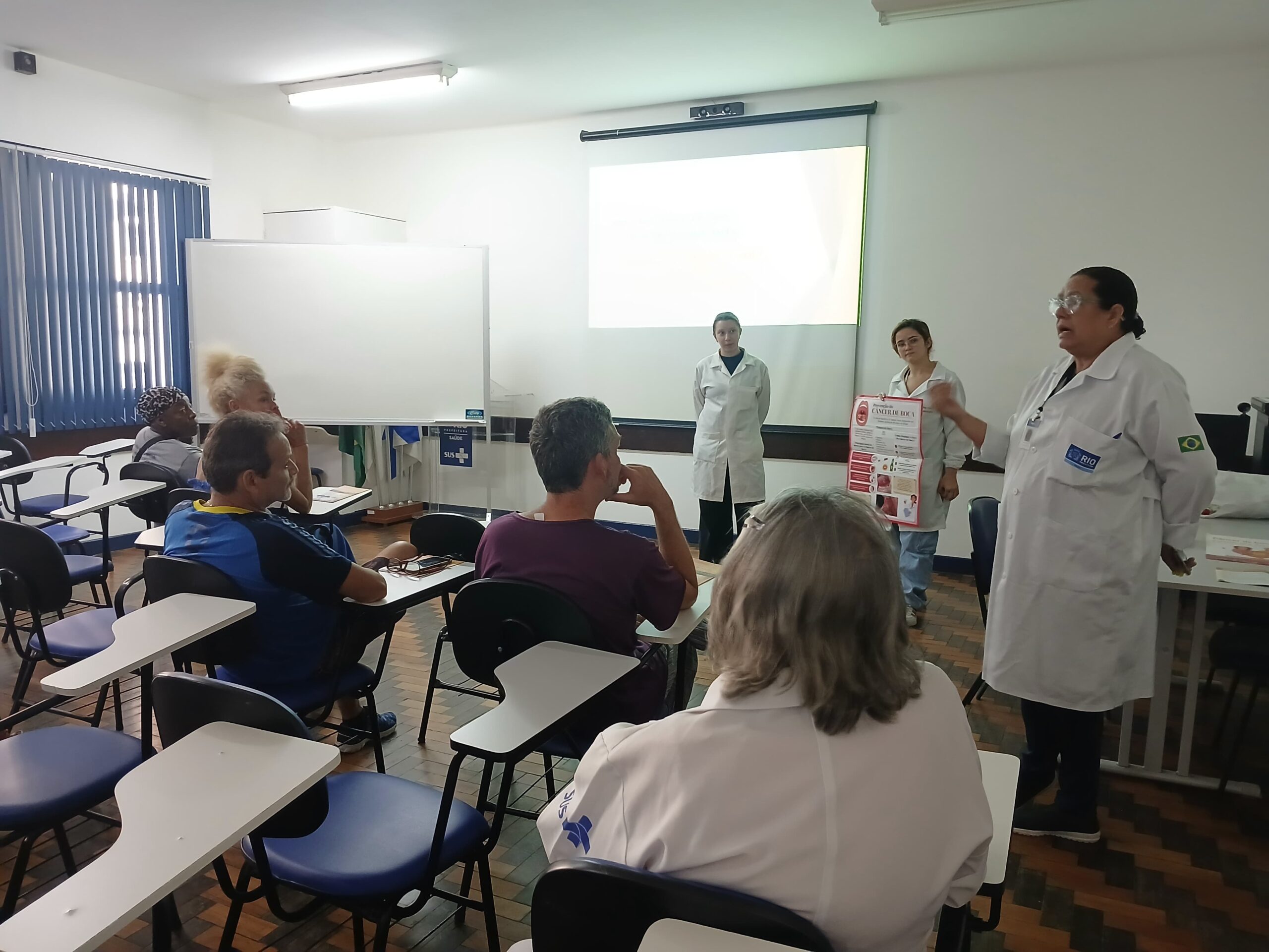 Grupo Antitabagismo do CMS Manoel José Ferreira