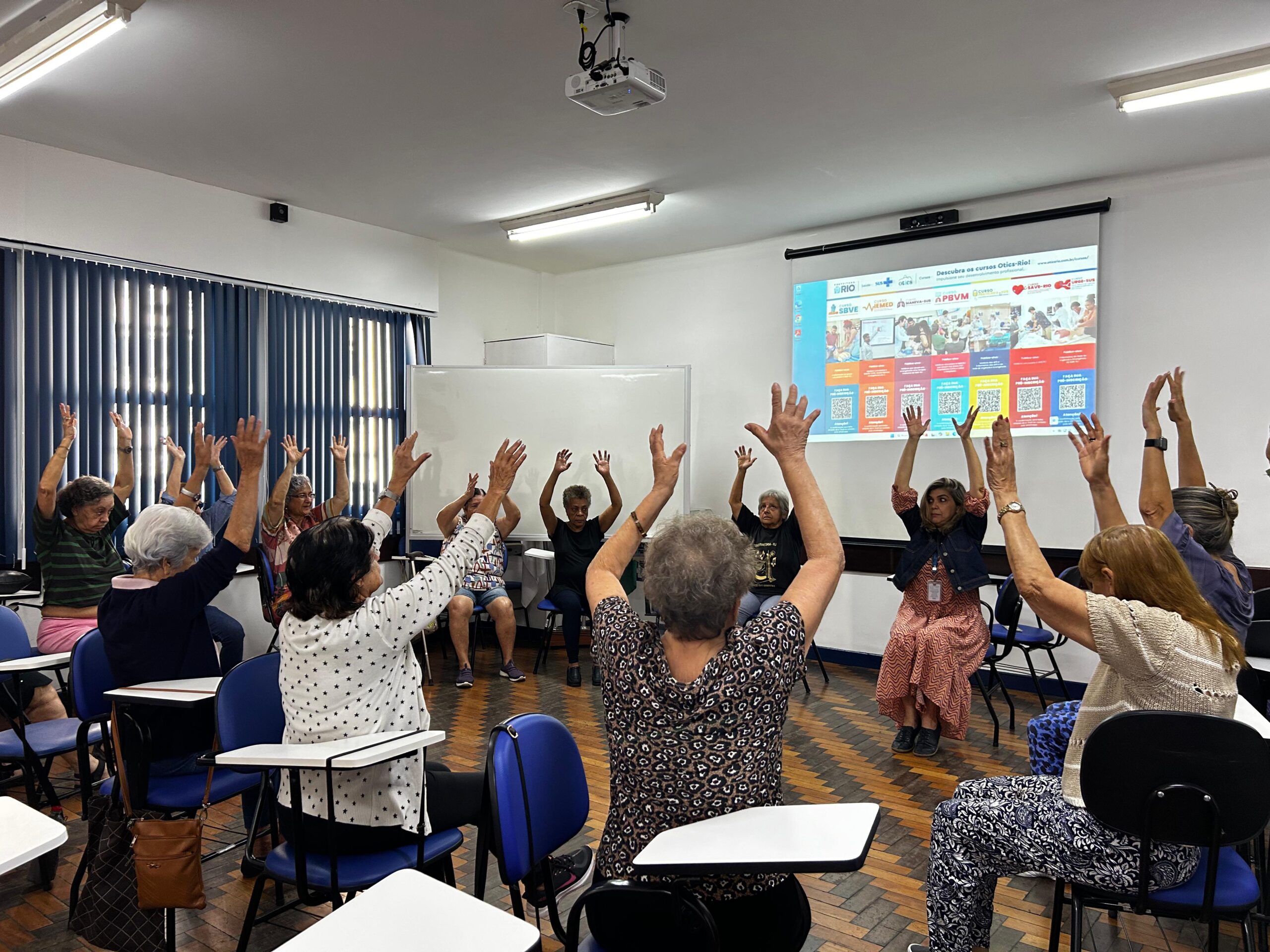Grupo de Terapia Integrativa do CMS Manoel José Ferreira