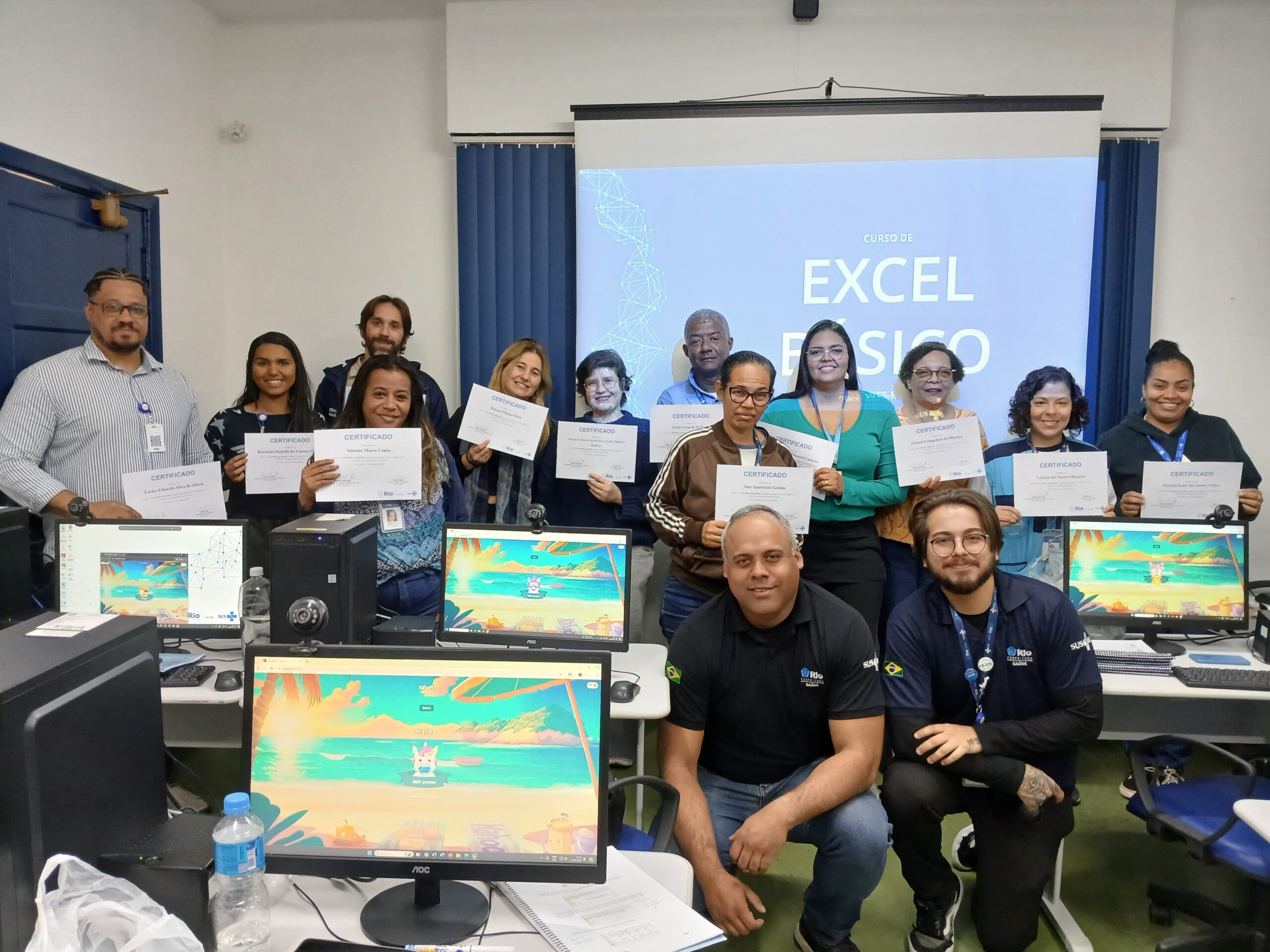 24ª edição do Curso de Excel Básico na Otics-Rio Catete