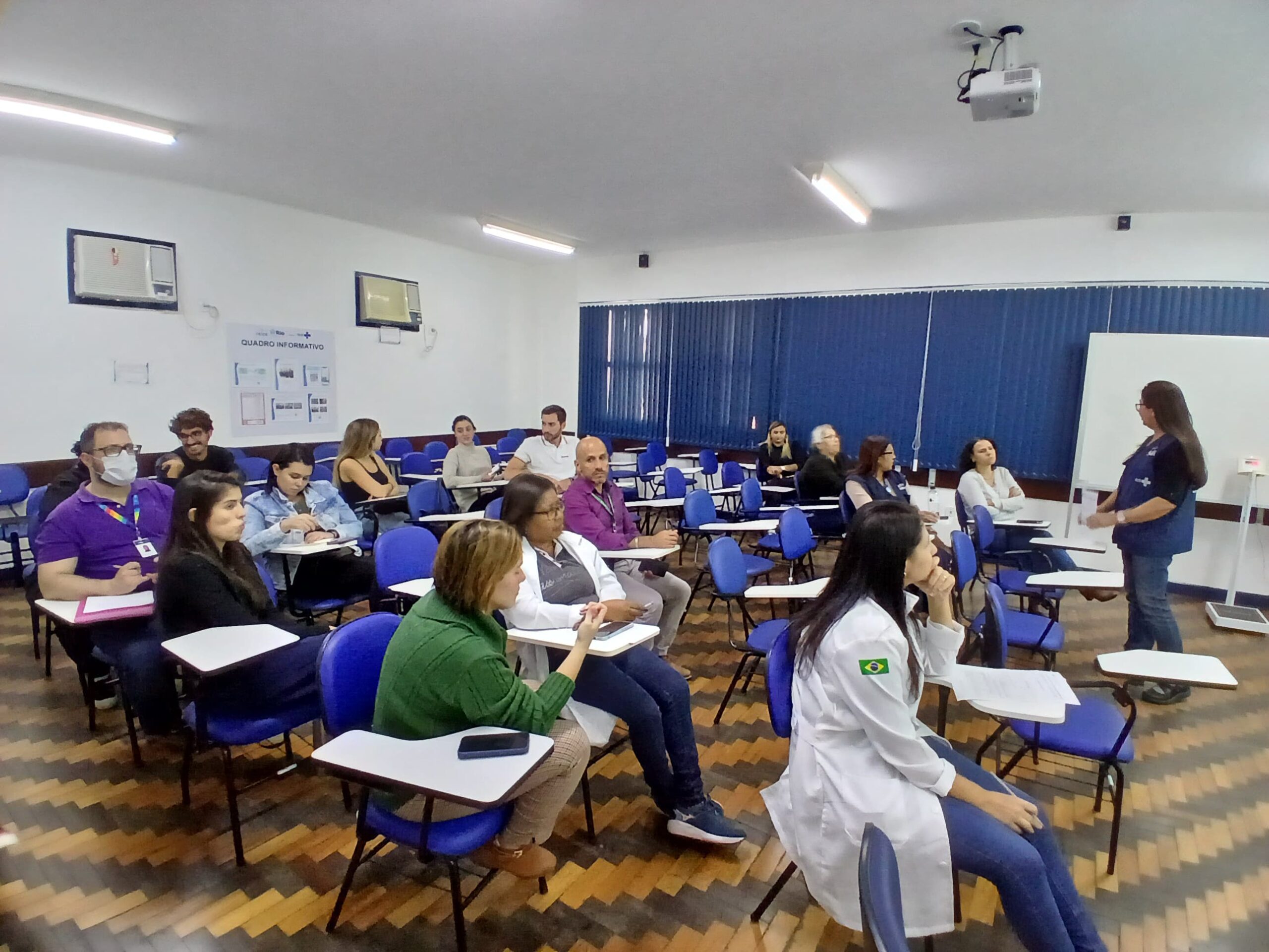 Capacitação Serviço de Vigilância em Saúde (SVS) e Sistemas de notificação.