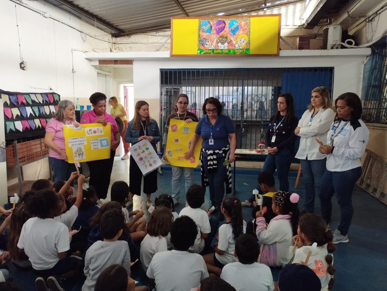 Ação de Saúde Bucal – CMS Manoel José Ferreira