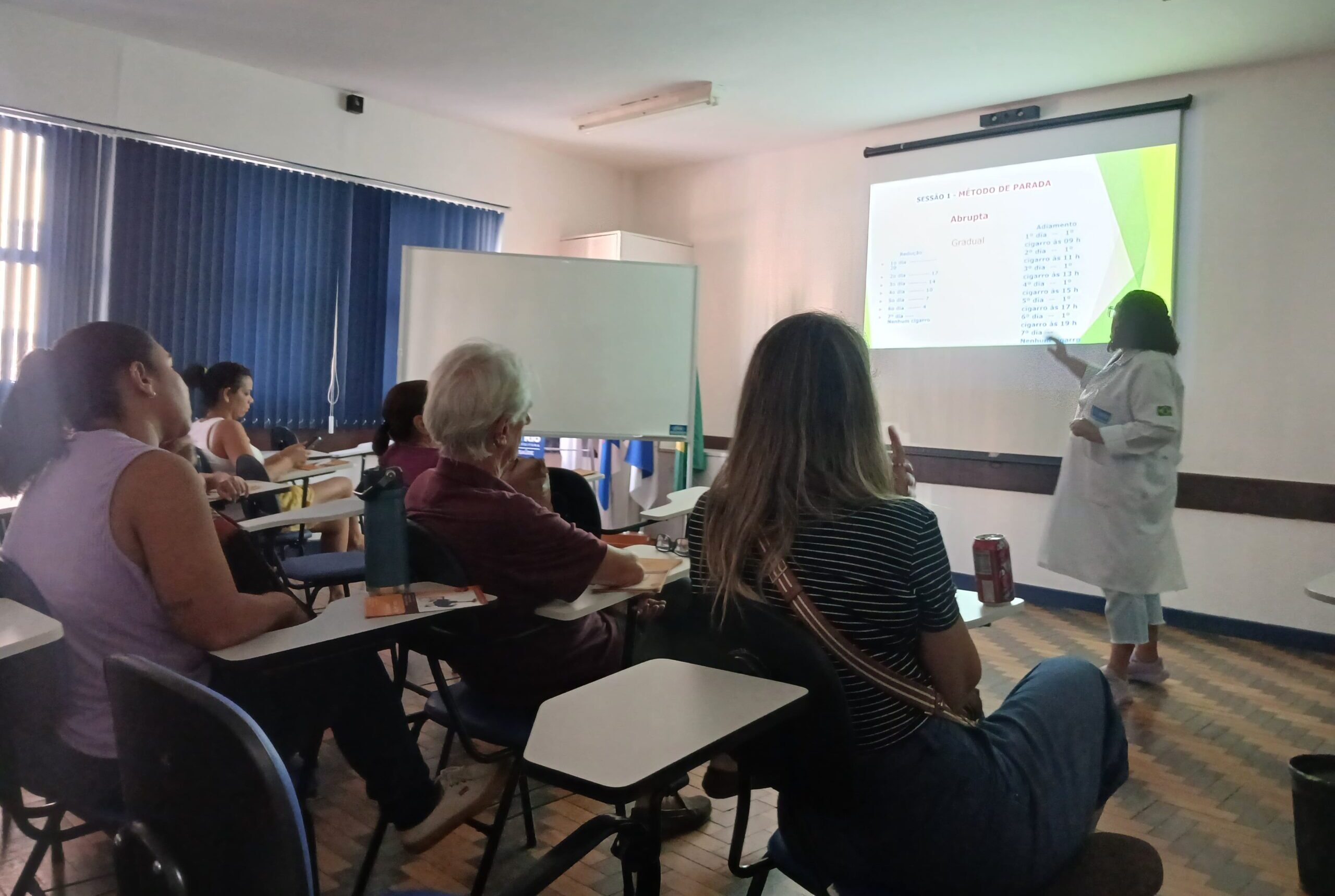 Grupo Antitabagismo do CMS Manoel José Ferreira