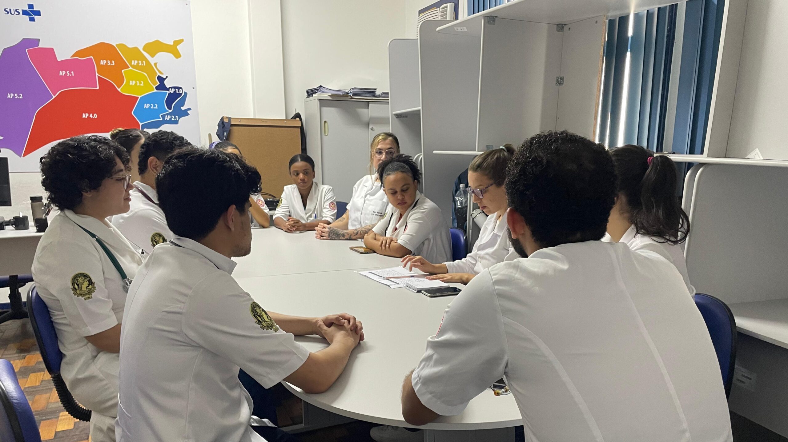 Reunião dos Novos Acadêmicos de Enfermagem da Escola Anna Nery da UFRJ