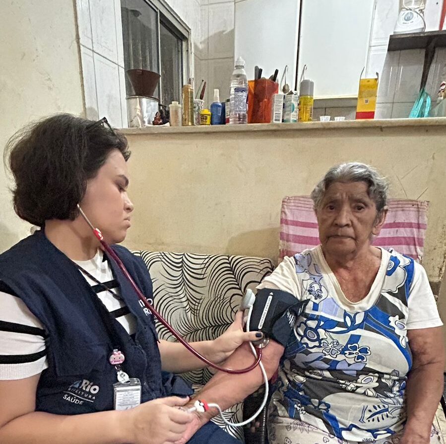 Visita Domiciliar Equipe Águia CMS Manoel José Ferreira