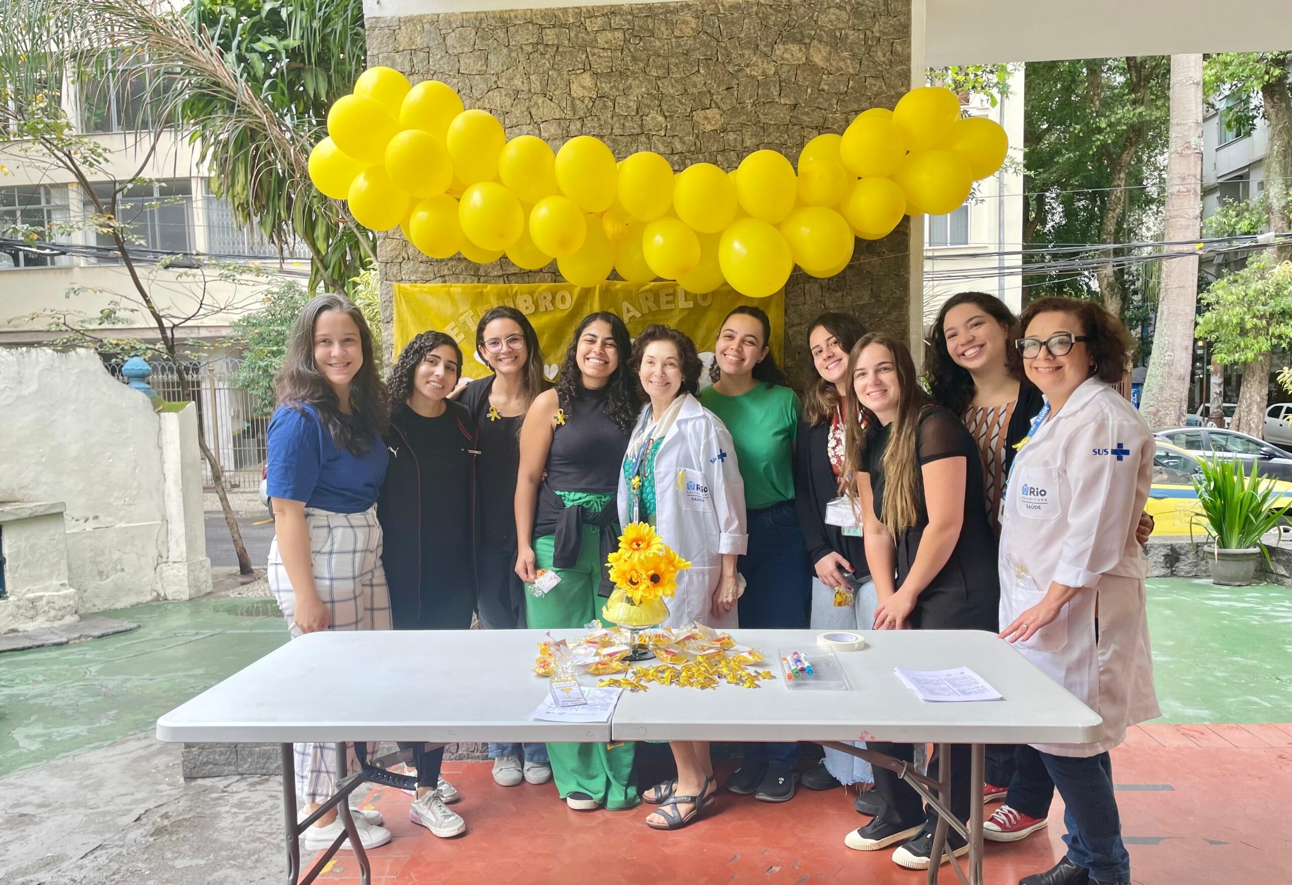 Ação Setembro Amarelo CMS Manoel José Ferreira