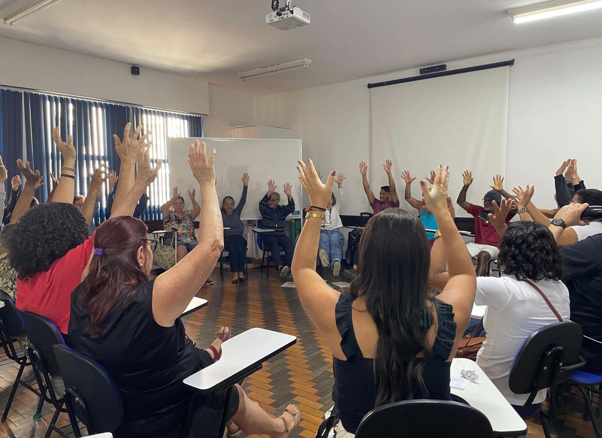 Grupo de Terapia Integrativa do CMS Manoel José Ferreira