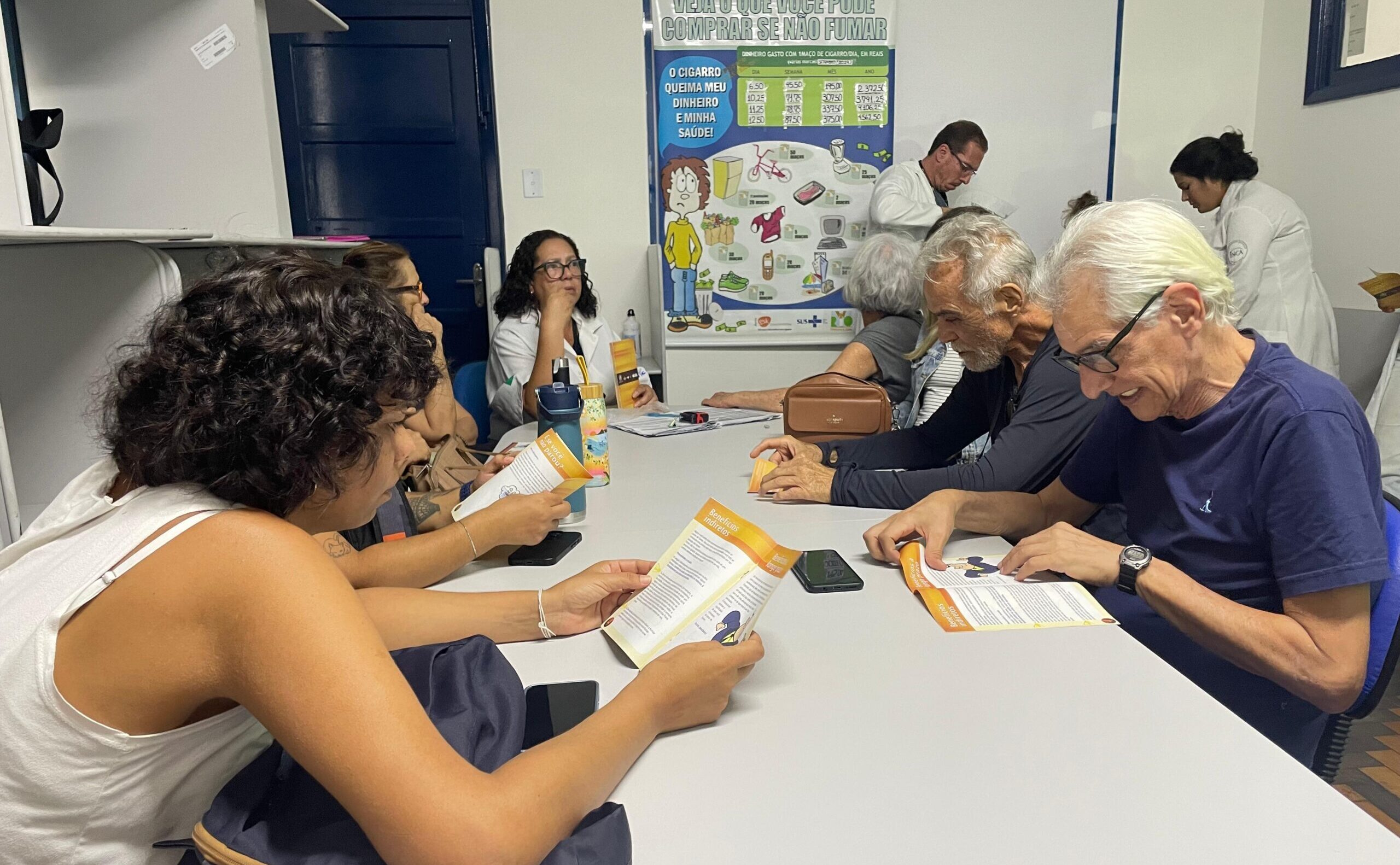 Grupo Antitabagismo do CMS Manoel José Ferreira