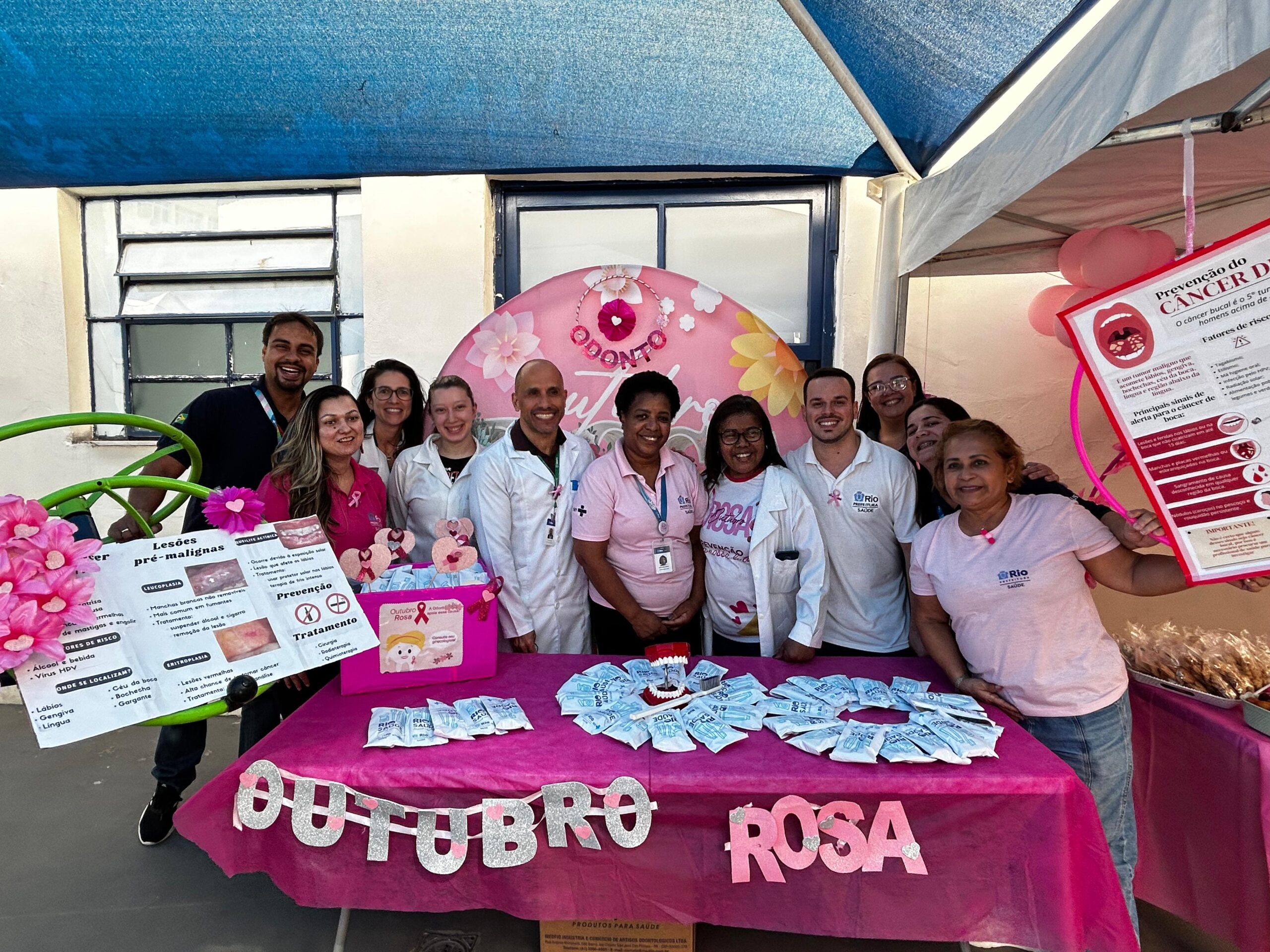 Outubro Rosa – Equipe Getúlio Vargas