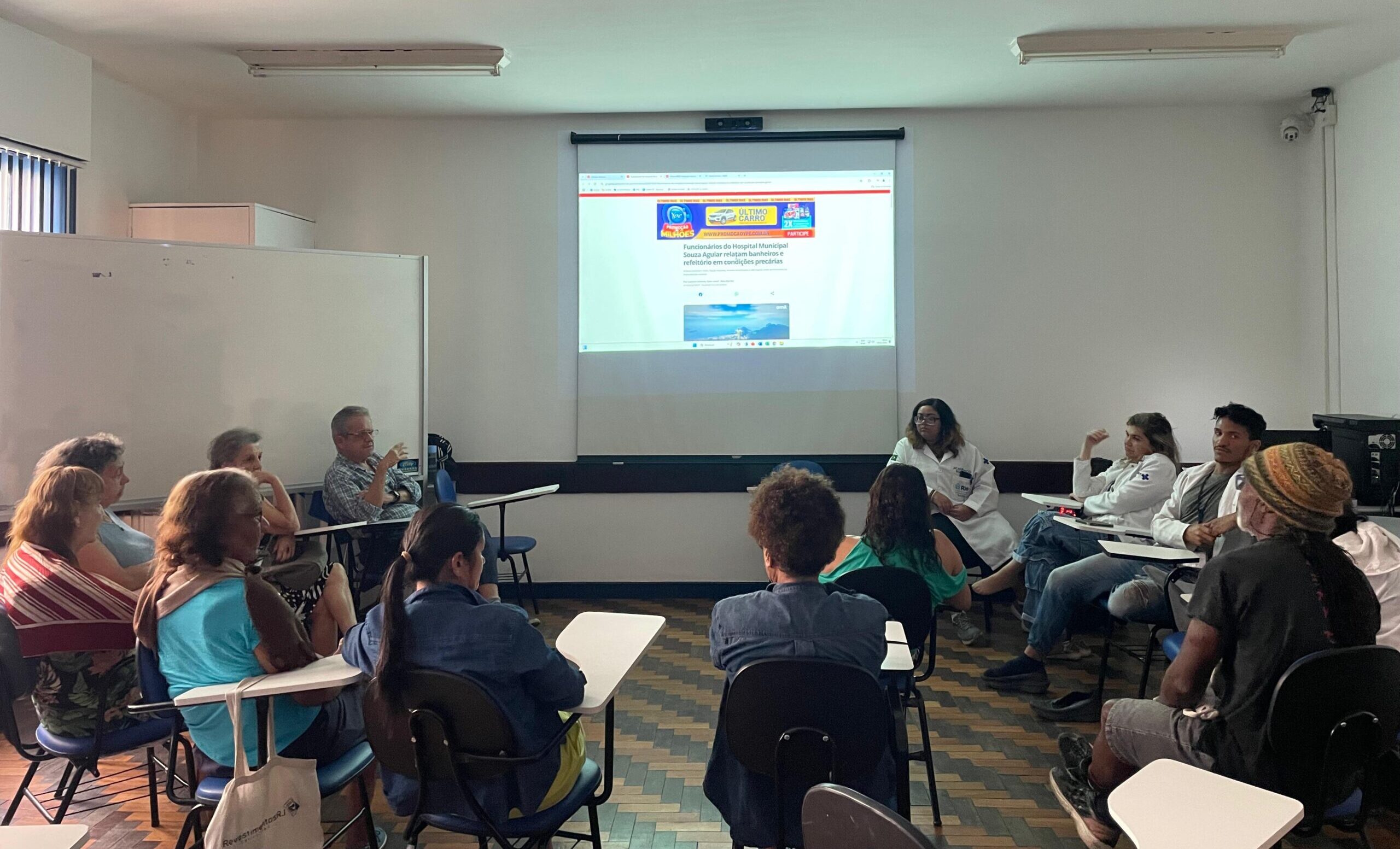 Grupo de Terapia Integrativa do CMS Manoel José Ferreira