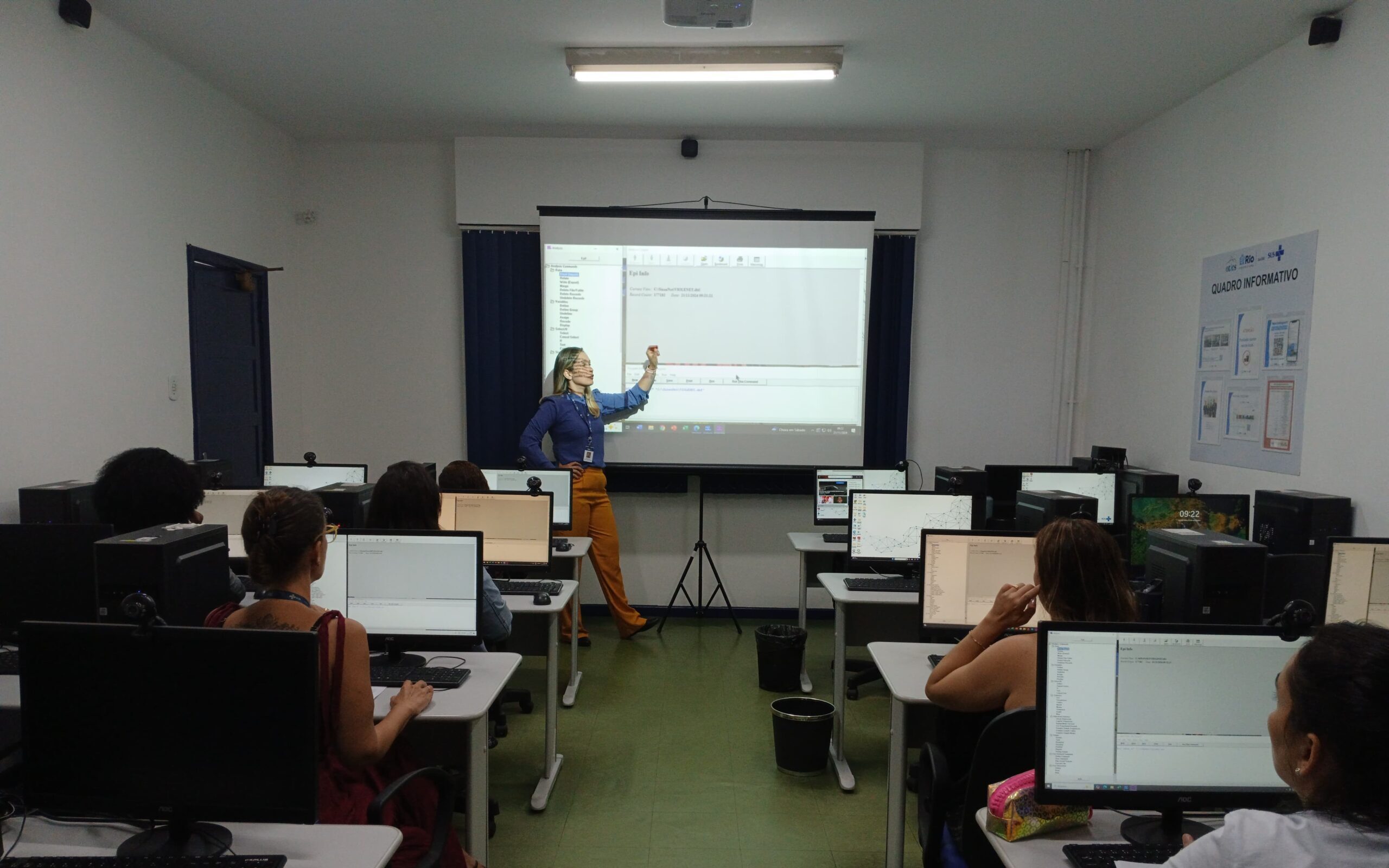 Oficina de Manejo Básico de Tabwin e Epi Info