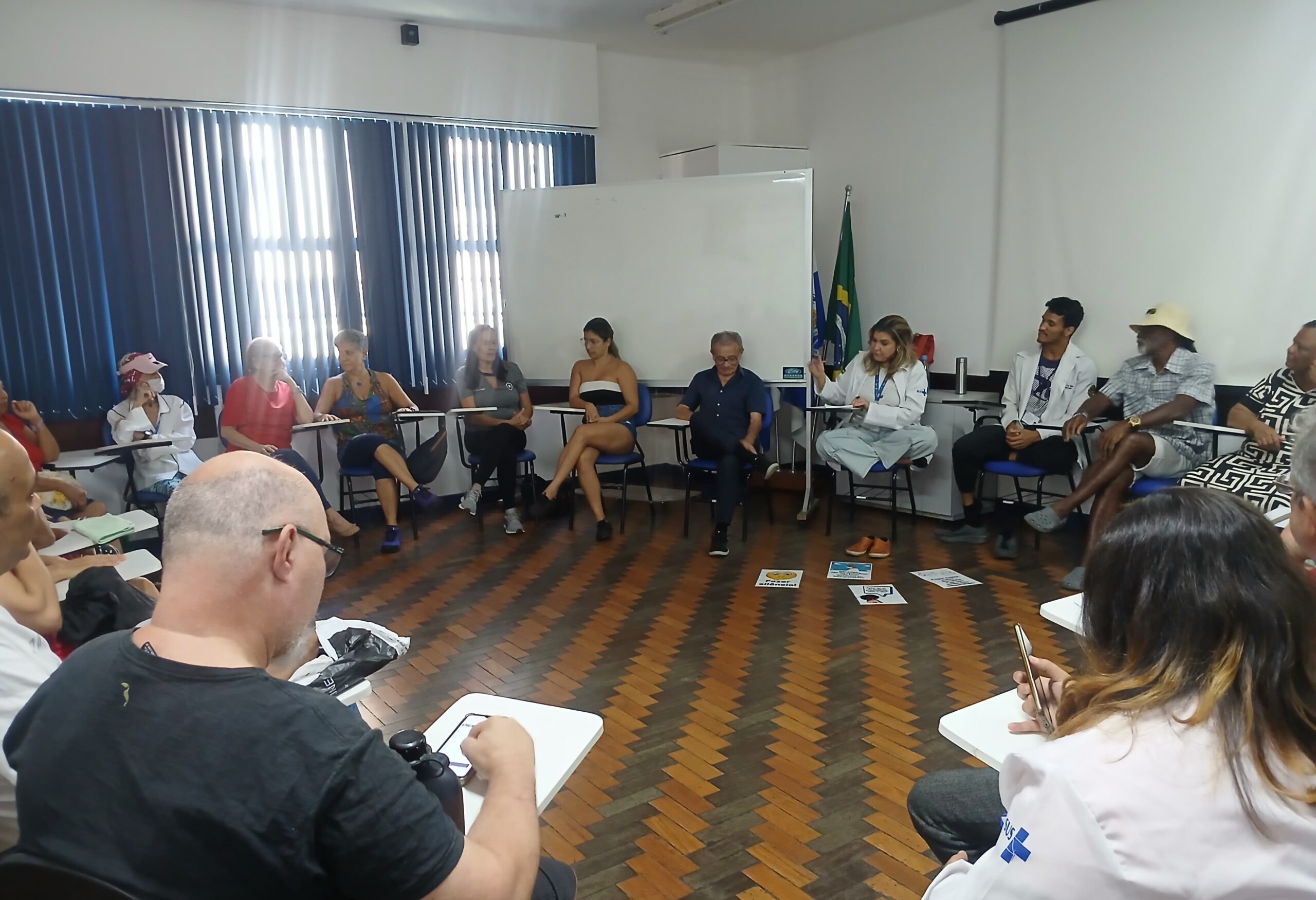 Grupo de Terapia Integrativa do CMS Manoel José Ferreira