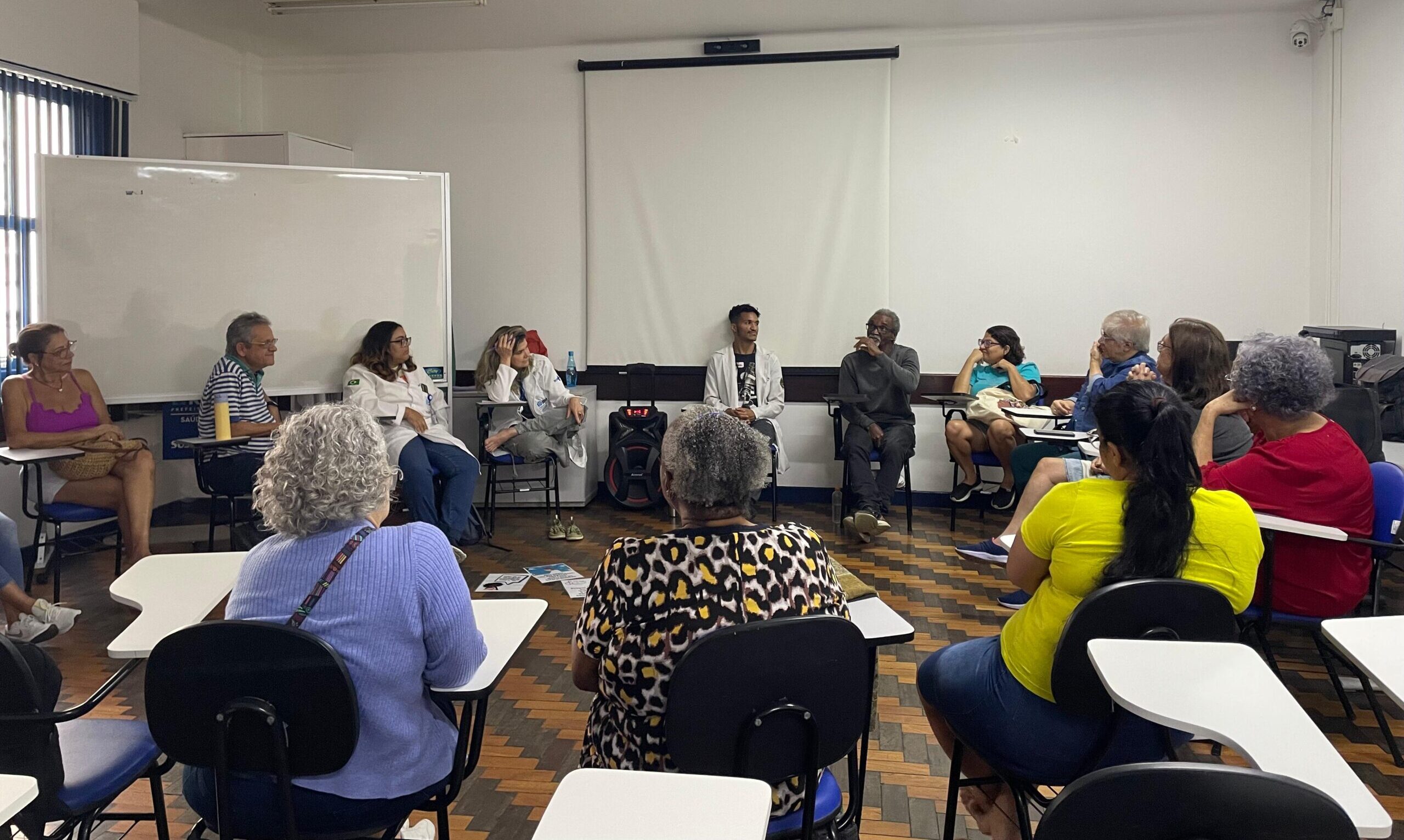 Grupo de Terapia Integrativa do CMS Manoel José Ferreira