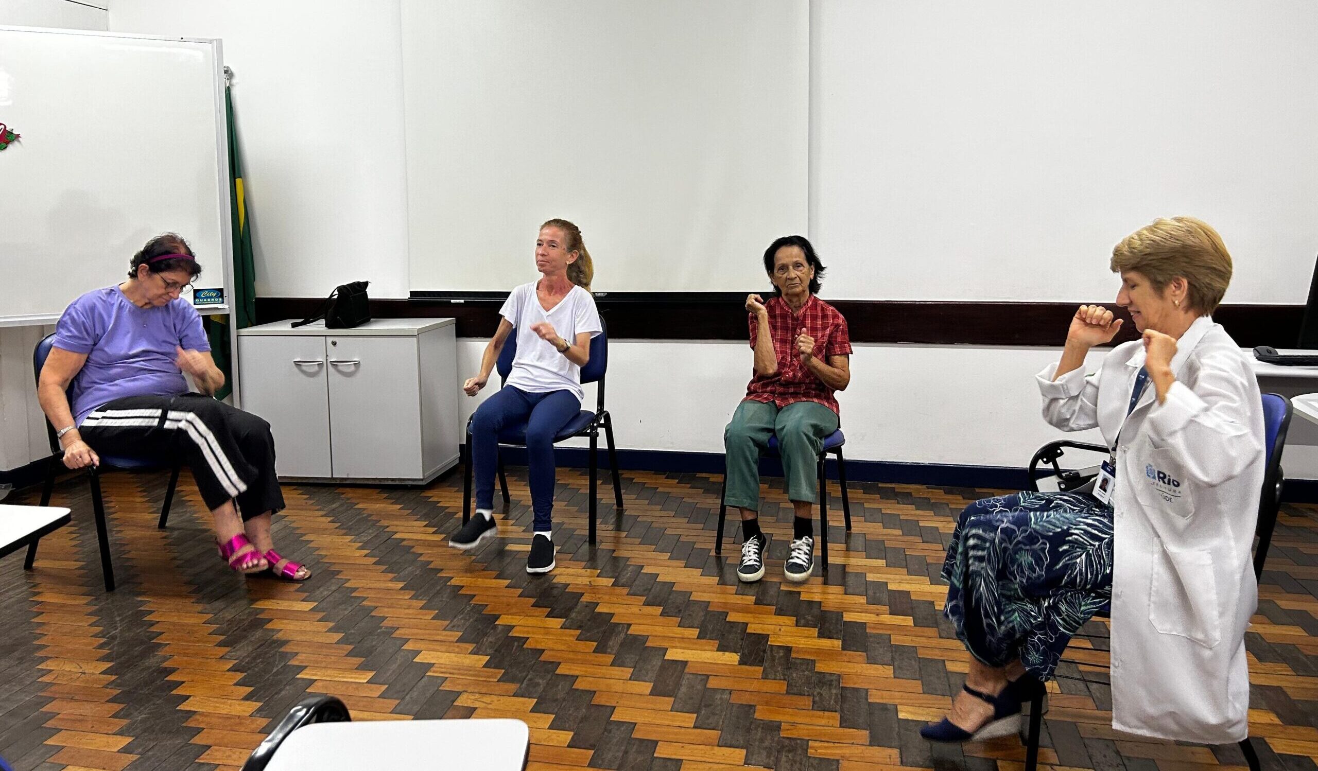 Grupo de Fisioterapia do CMS Manoel José Ferreira