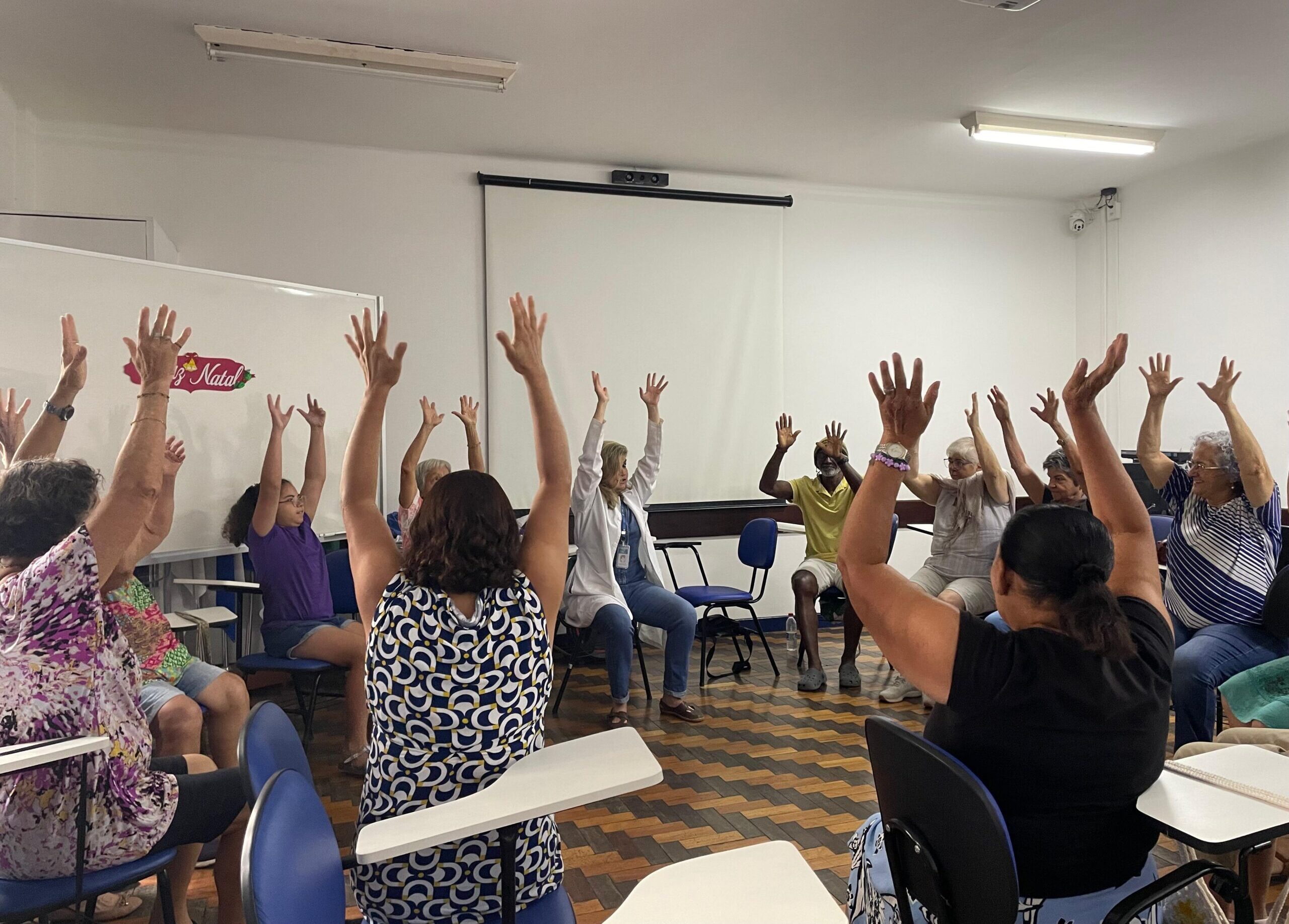 Grupo de Terapia Integrativa do CMS Manoel José Ferreira