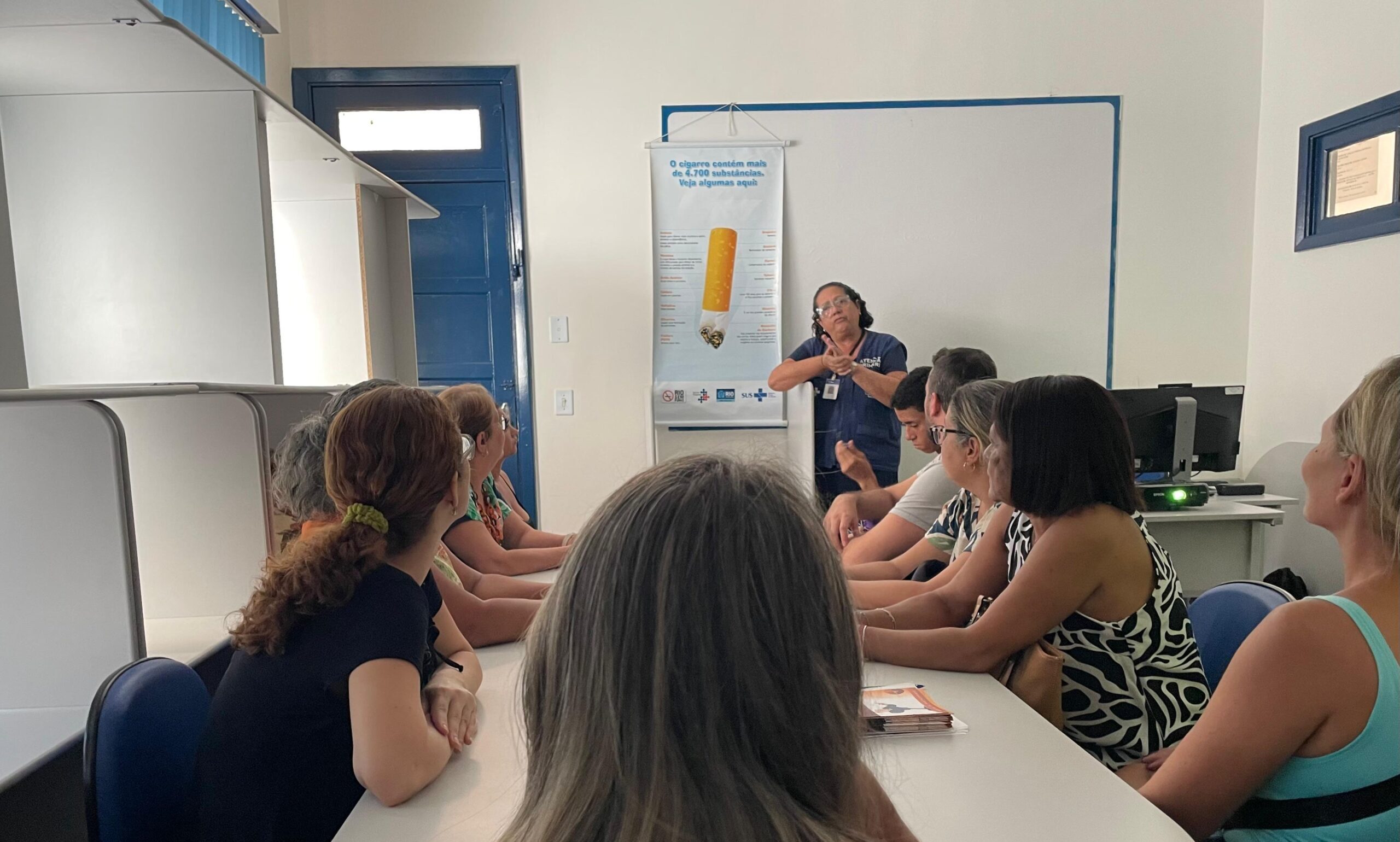 Grupo Antitabagismo do CMS Manoel José Ferreira
