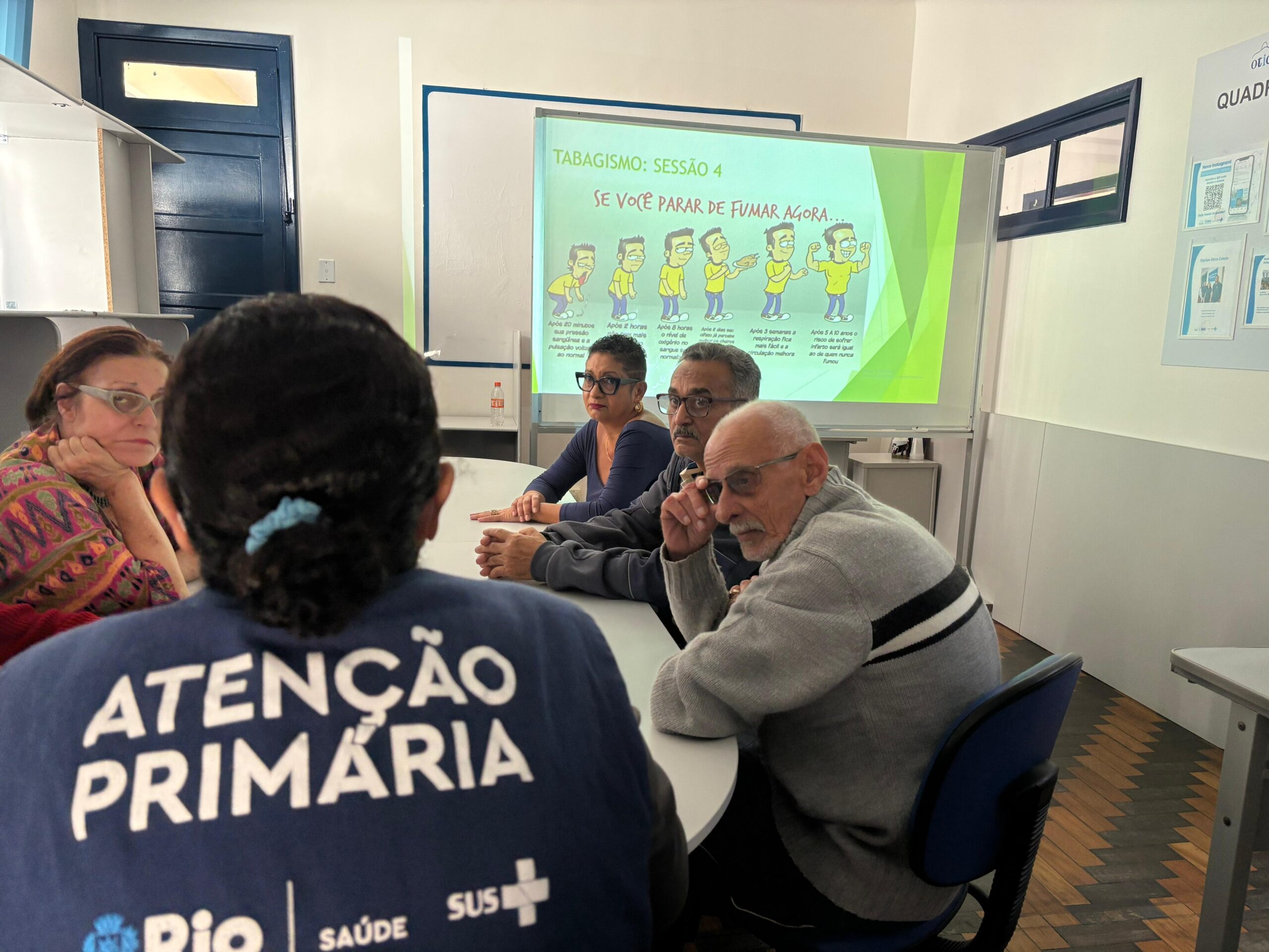 Grupo Antitabagismo do CMS Manoel José Ferreira