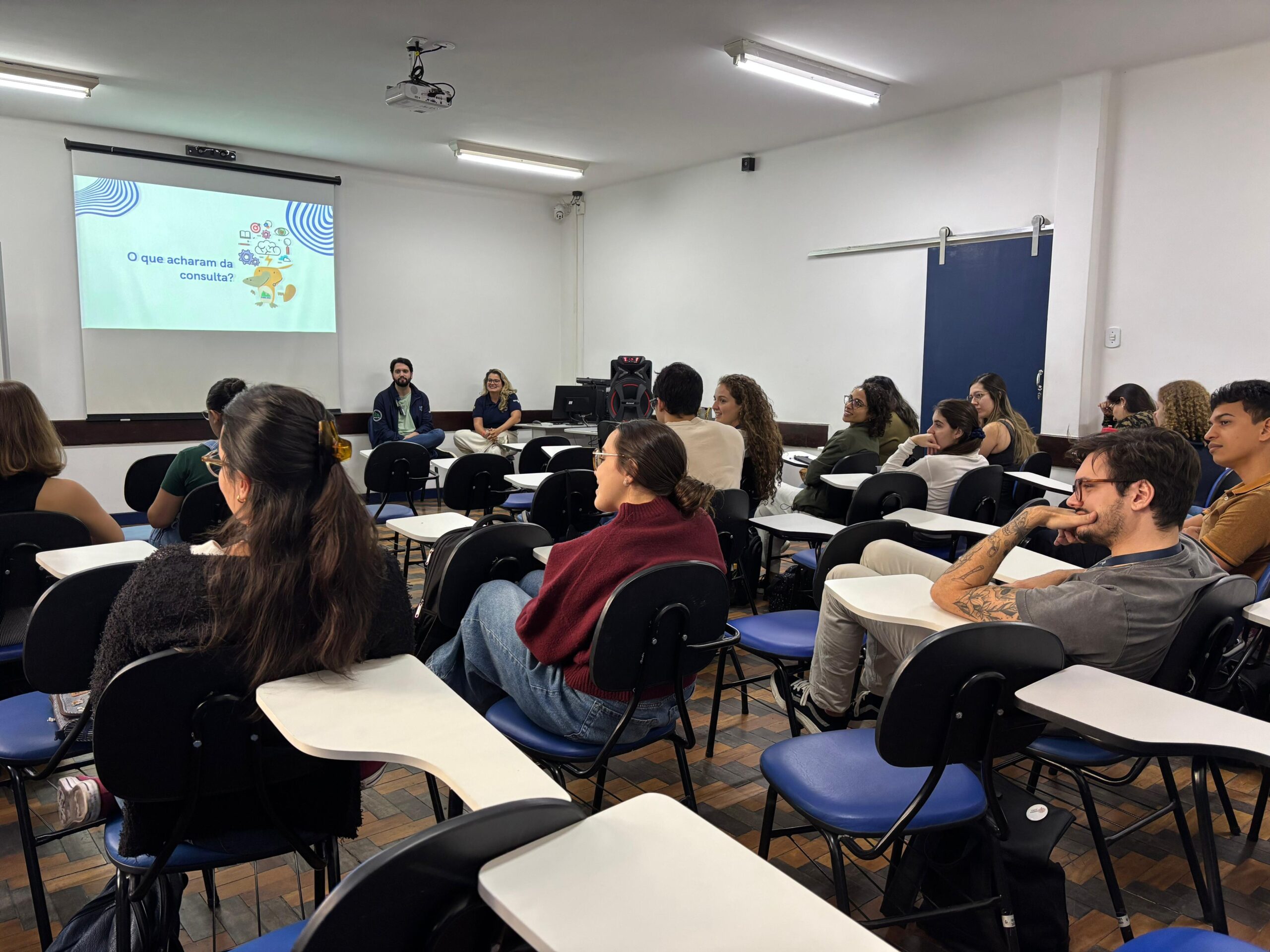 Aula do Programa de Residência em Medicina de Família e Comunidade (PRMFC)