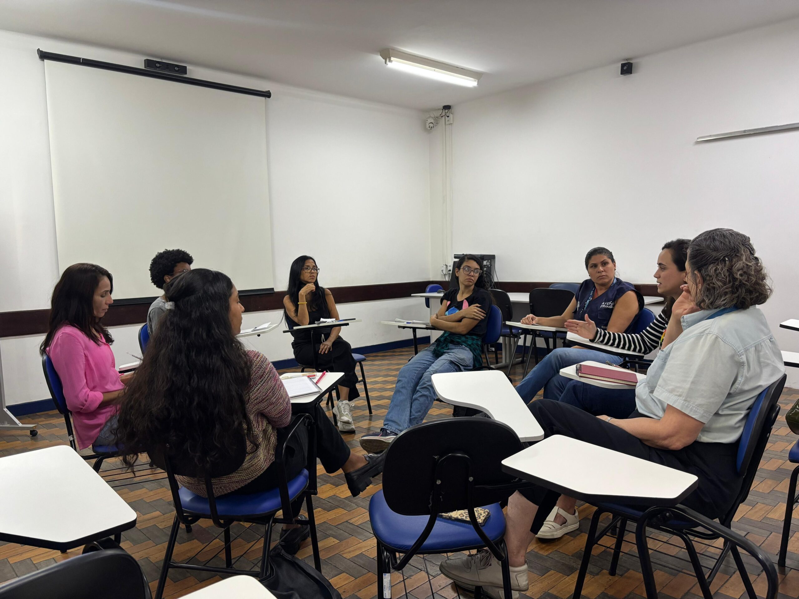 Roda de Conversa com estagiários de Serviço Social da Maternidade Escola – UFRJ