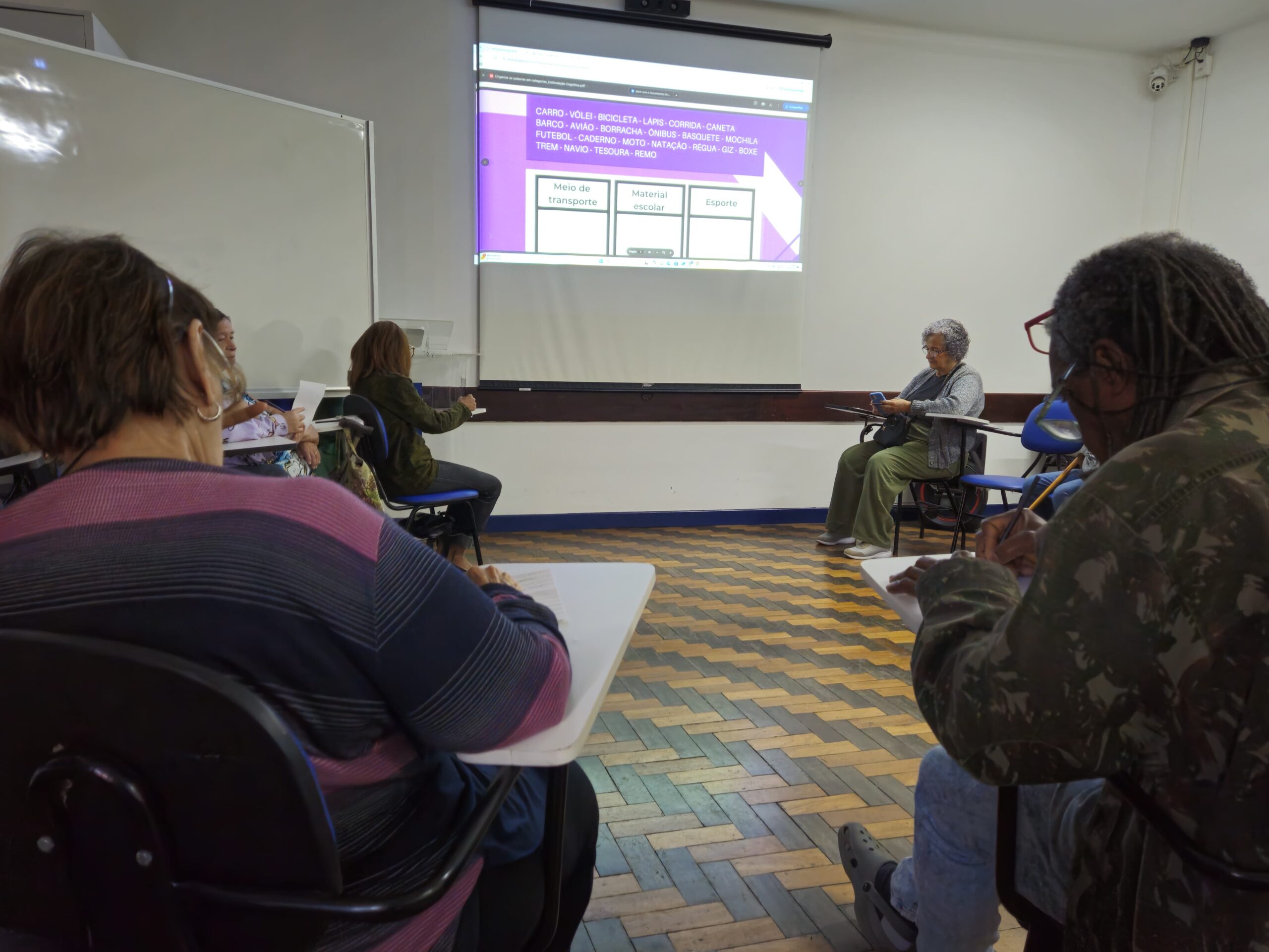 Grupo de Terapia Integrativa do CMS Manoel José Ferreira
