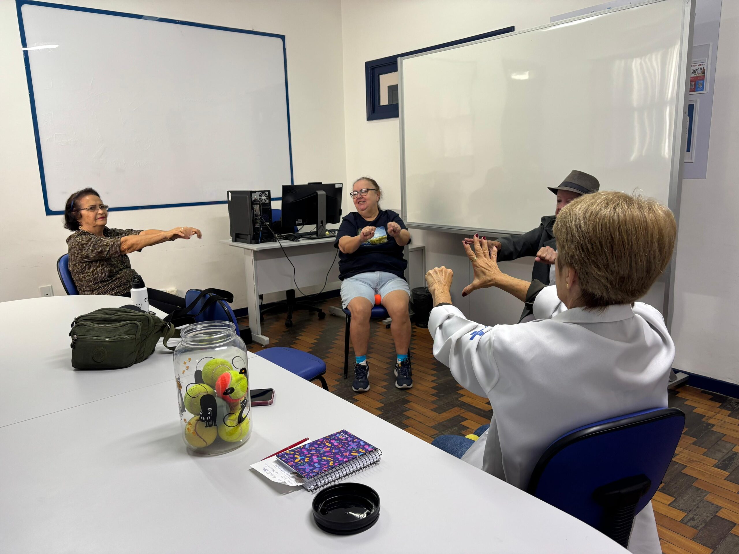 Grupo de Fisioterapia do CMS Manoel José Ferreira